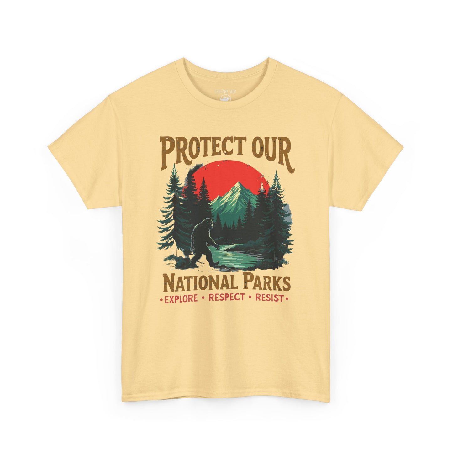 Protect Our National Parks | Bigfoot | Adult Cotton Tee