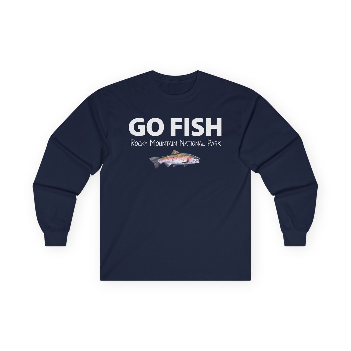 GO FISH | RMNP | Ultra Cotton Long Sleeve Tee