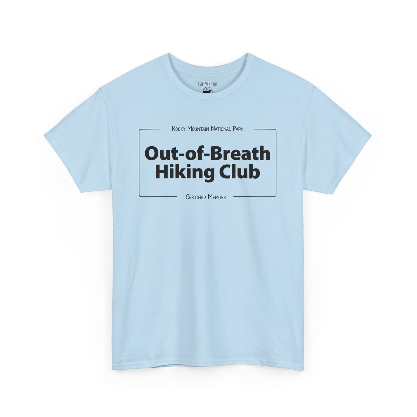 Out of Breath Hiking Club | RMNP | Heavy Cotton Tee