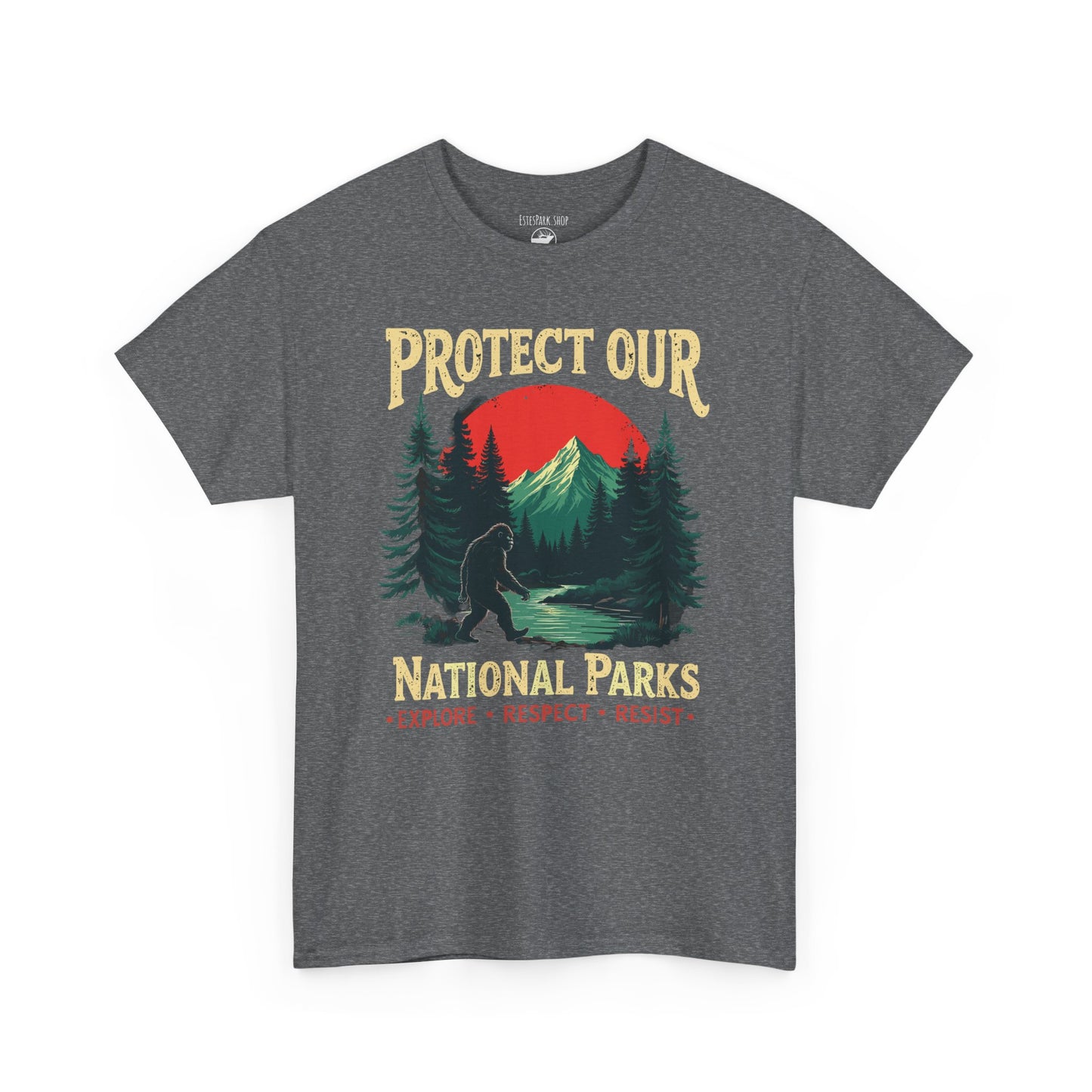 Protect Our National Parks | Bigfoot | Adult Cotton Tee