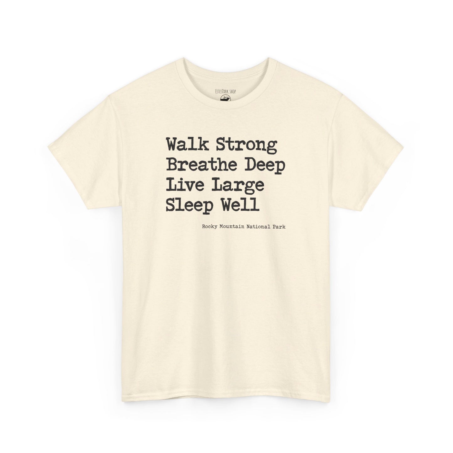 Walk Strong | RMNP | Adult Cotton Tee