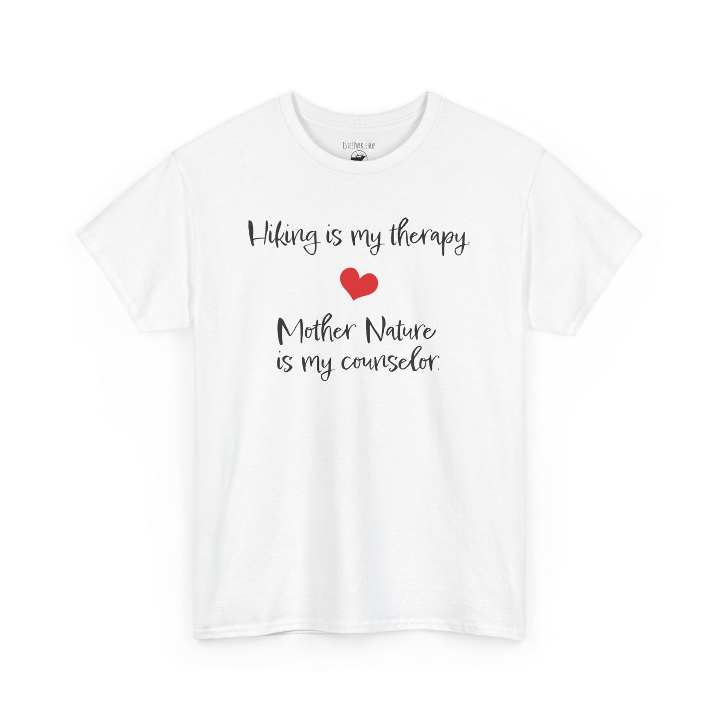 Hiking is My Therapy | Adult Cotton Tee