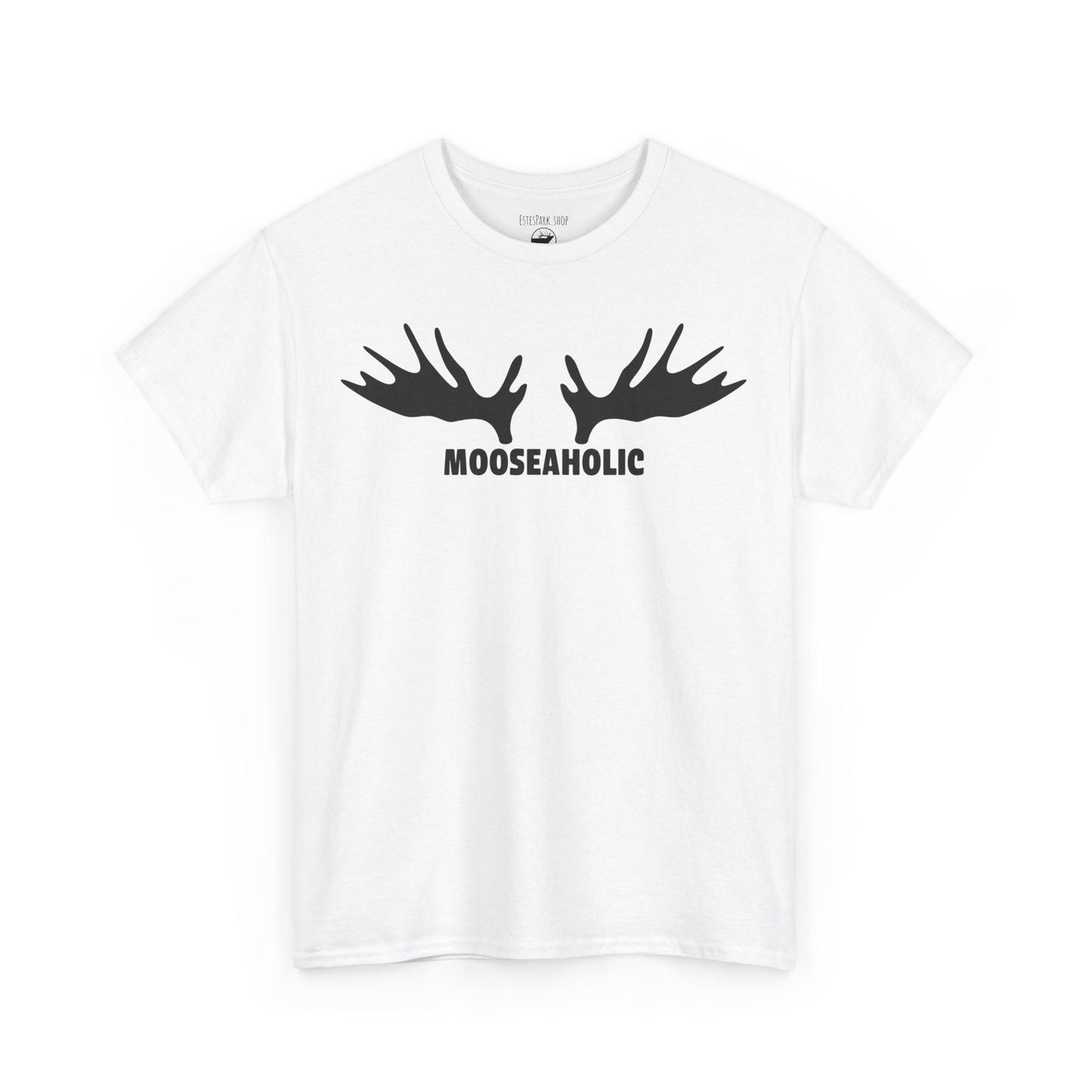 MOOSEAHOLIC | Adult Cotton Tee