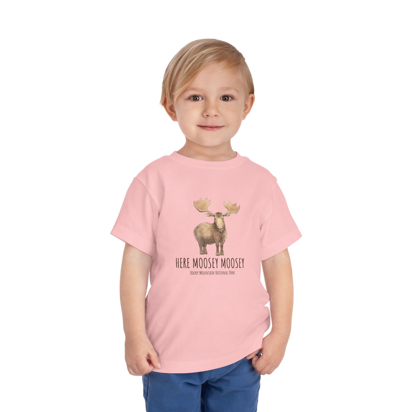 Here Moosey Moosey | RMNP | Cotton Toddler Tshirt