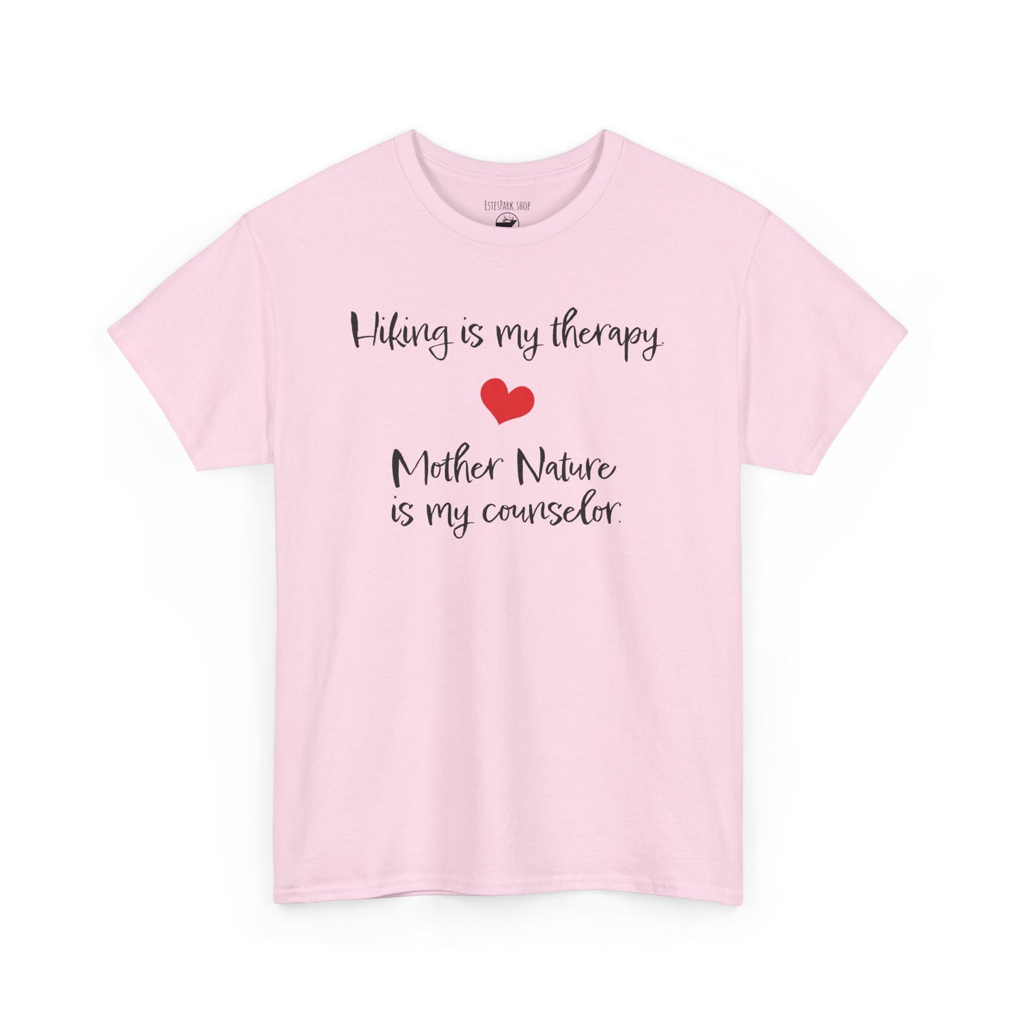 Hiking is My Therapy | Adult Cotton Tee