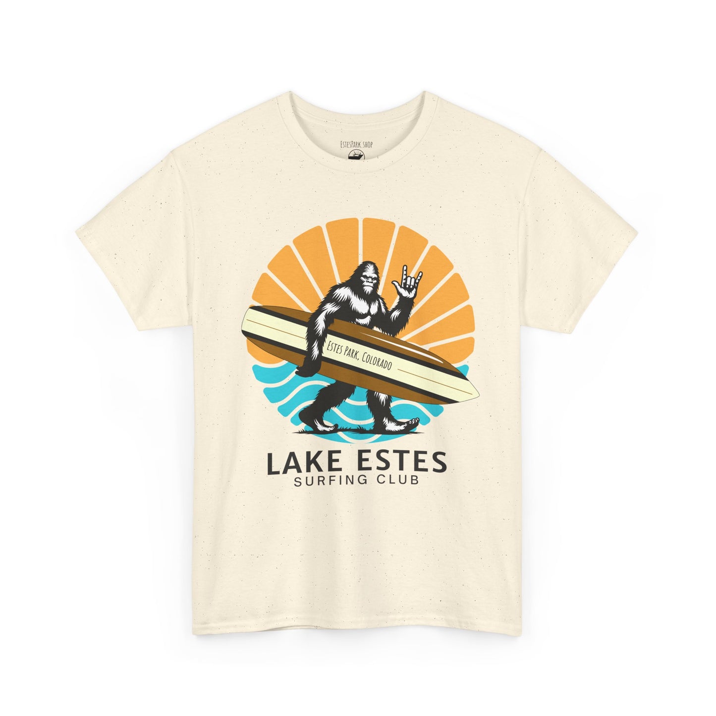Lake Estes Surfing Club | Bigfoot | Adult Cotton Tee