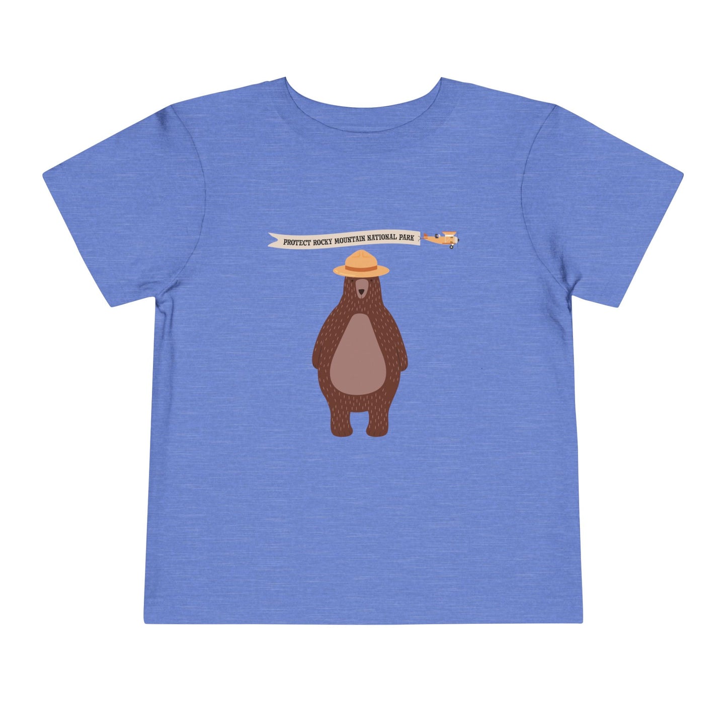 Bear Ranger | Protect Rocky Mountain National Park | RMNP | Cotton Toddler Tshirt