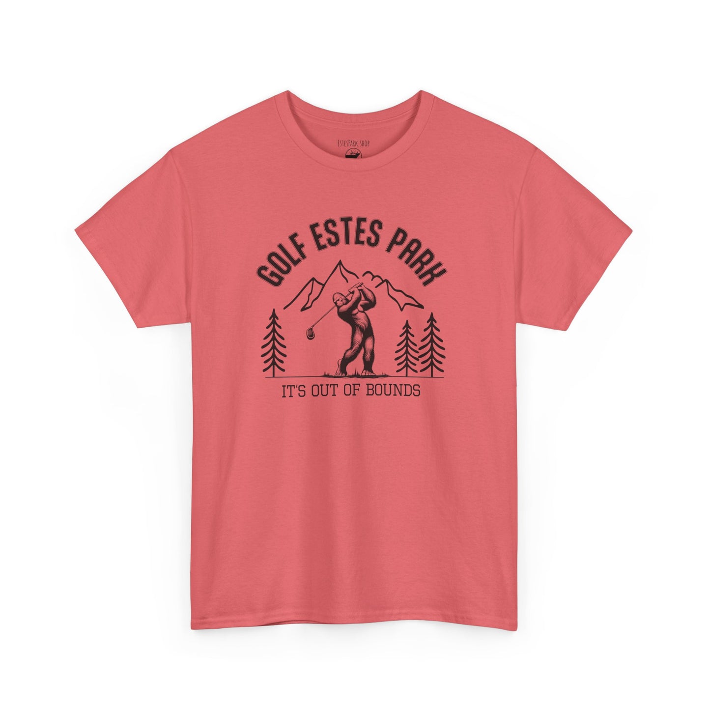 Golf Estes Park | Bigfoot | RMNP | Adult Cotton Tee