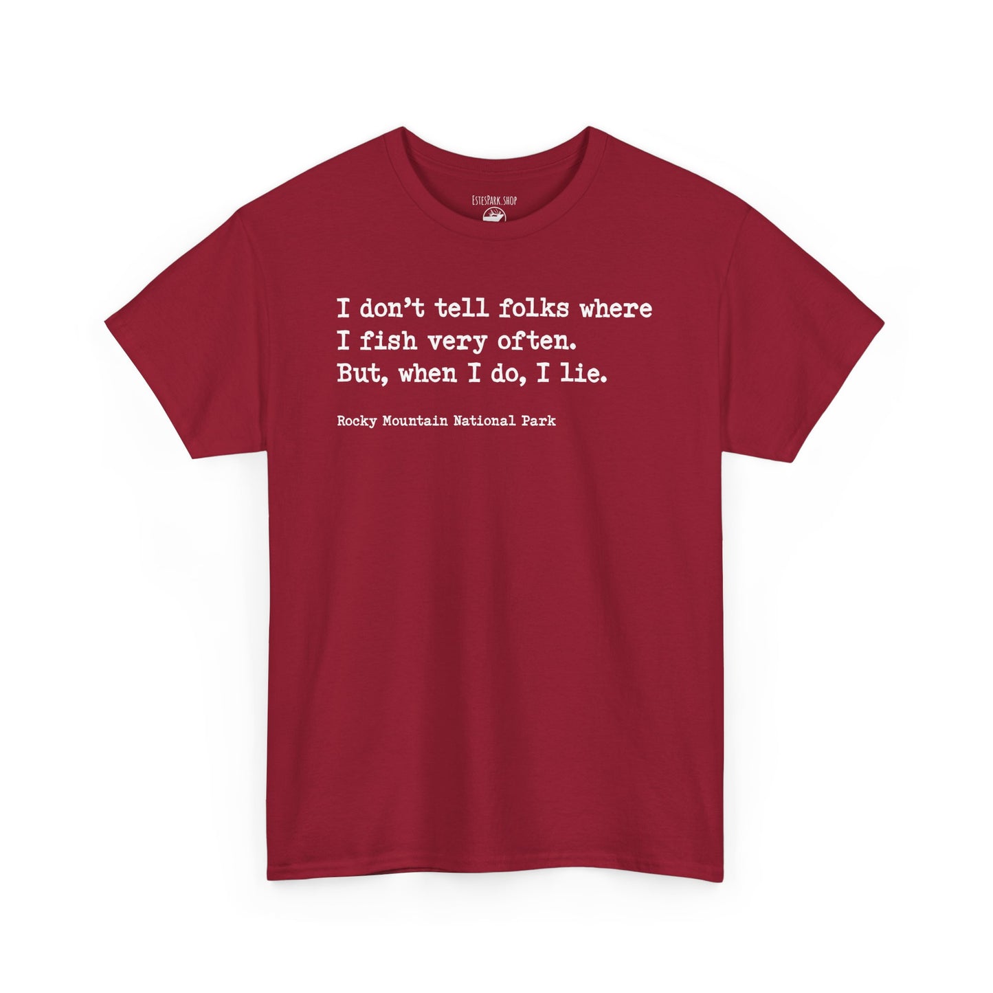 Where I Fish | RMNP | Adult Cotton Tee