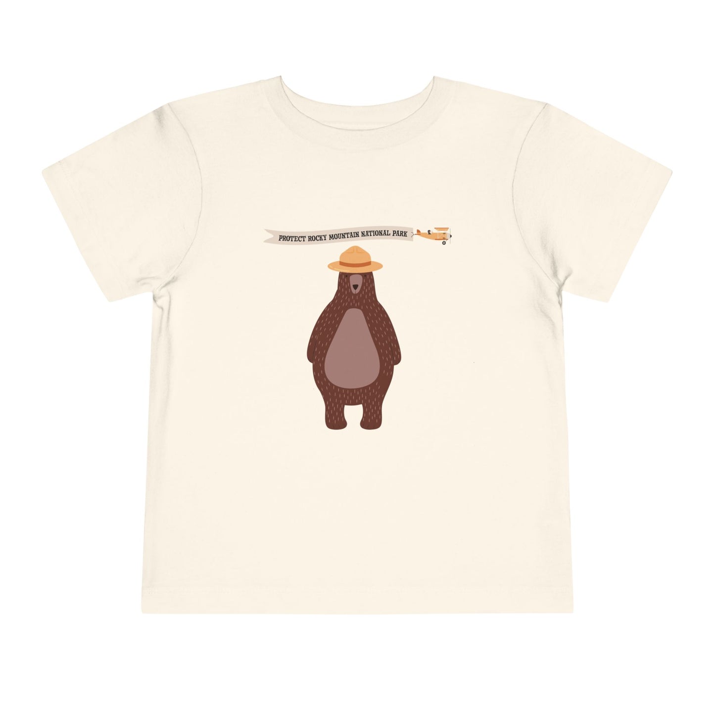 Bear Ranger | Protect Rocky Mountain National Park | RMNP | Cotton Toddler Tshirt