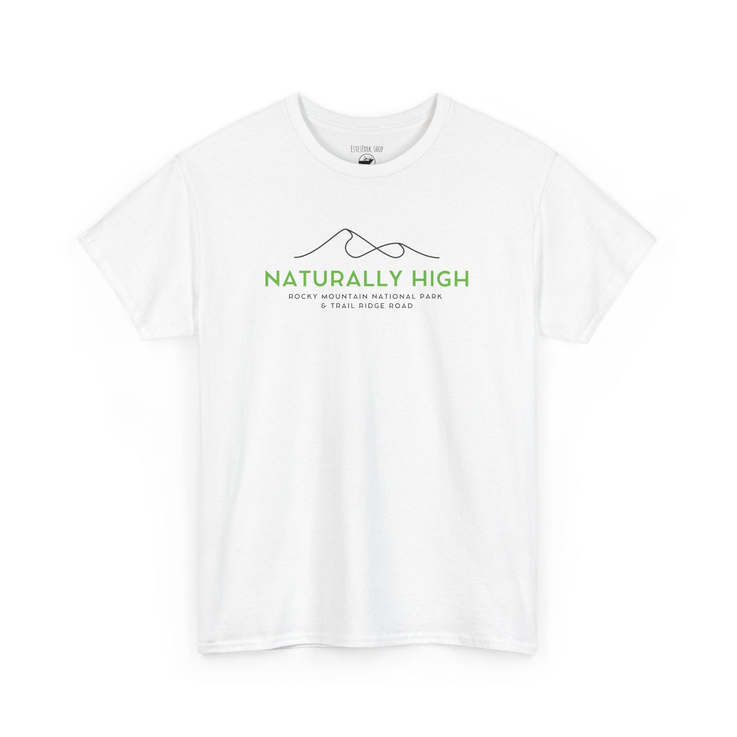 Naturally High | Trail Ridge Road | RMNP | Adult Cotton Tee