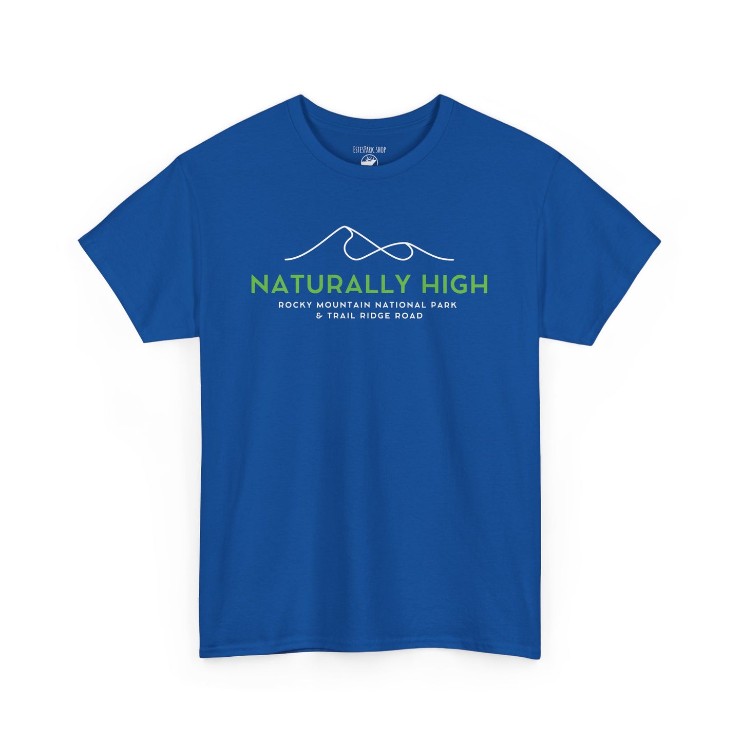 Naturally High | Trail Ridge Road | RMNP | Adult Cotton Tee