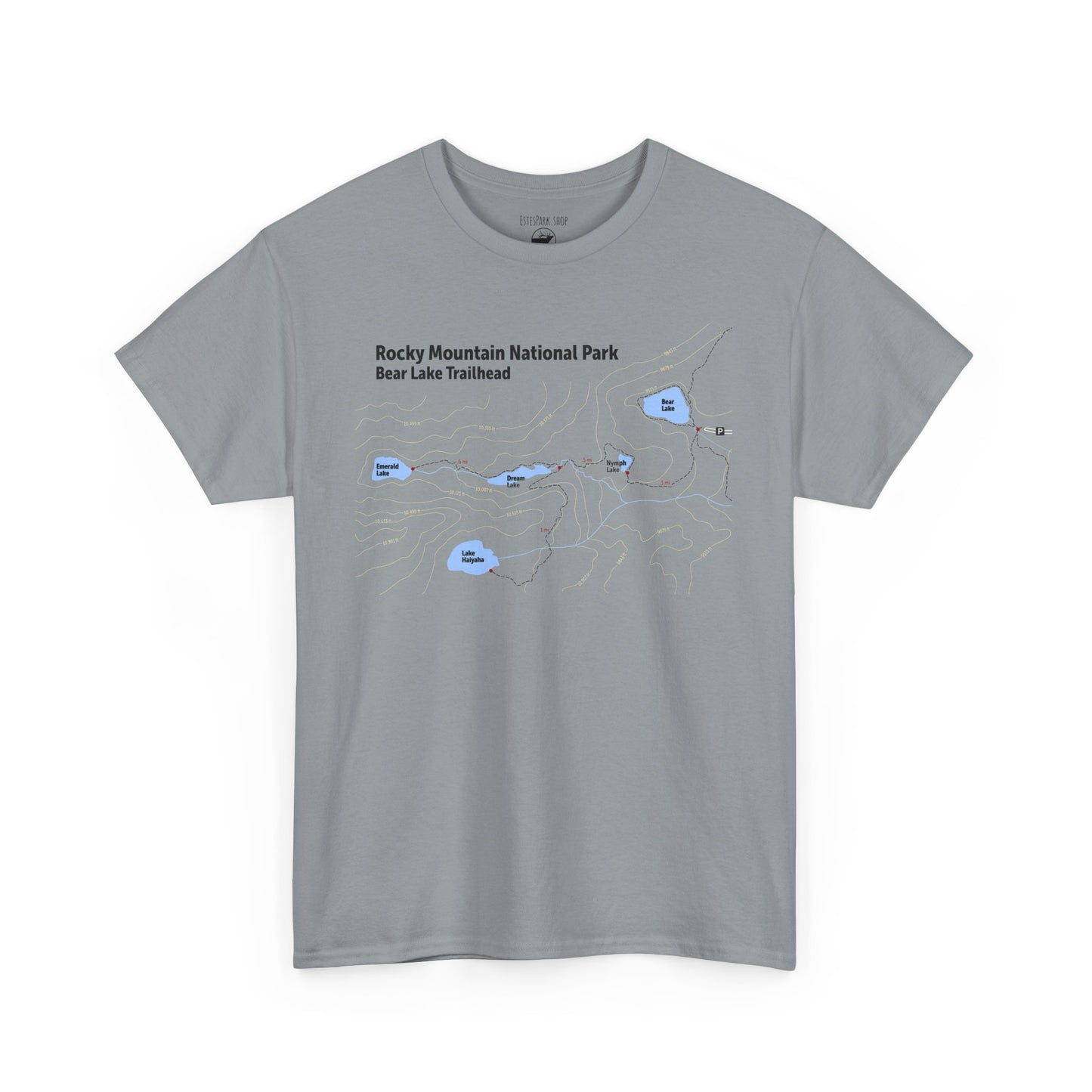 Bear Lake Trailhead | RMNP | Adult Cotton Tee