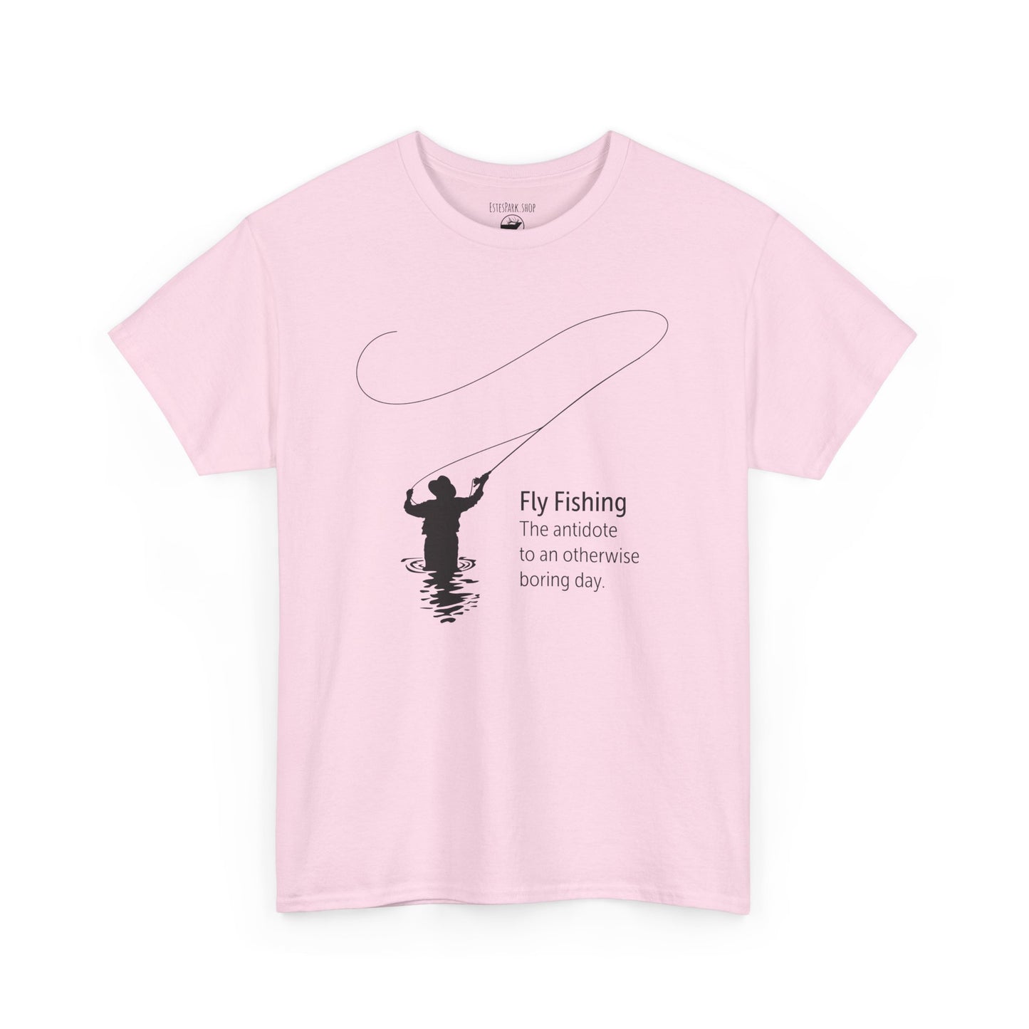 Fly Fishing: The Antidote to a Boring Day | RMNP | Adult Cotton Tee