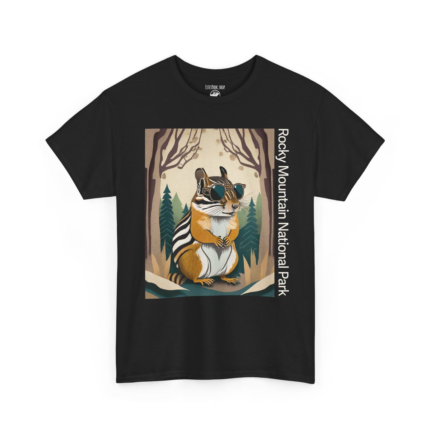 GMGS (Not a Chipmunk) | Layered Paper | RMNP | Adult Cotton Tee