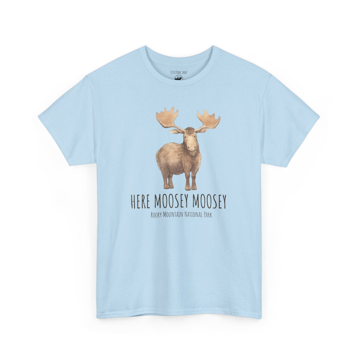 Here Moosey Moosey | Adult Cotton Tee