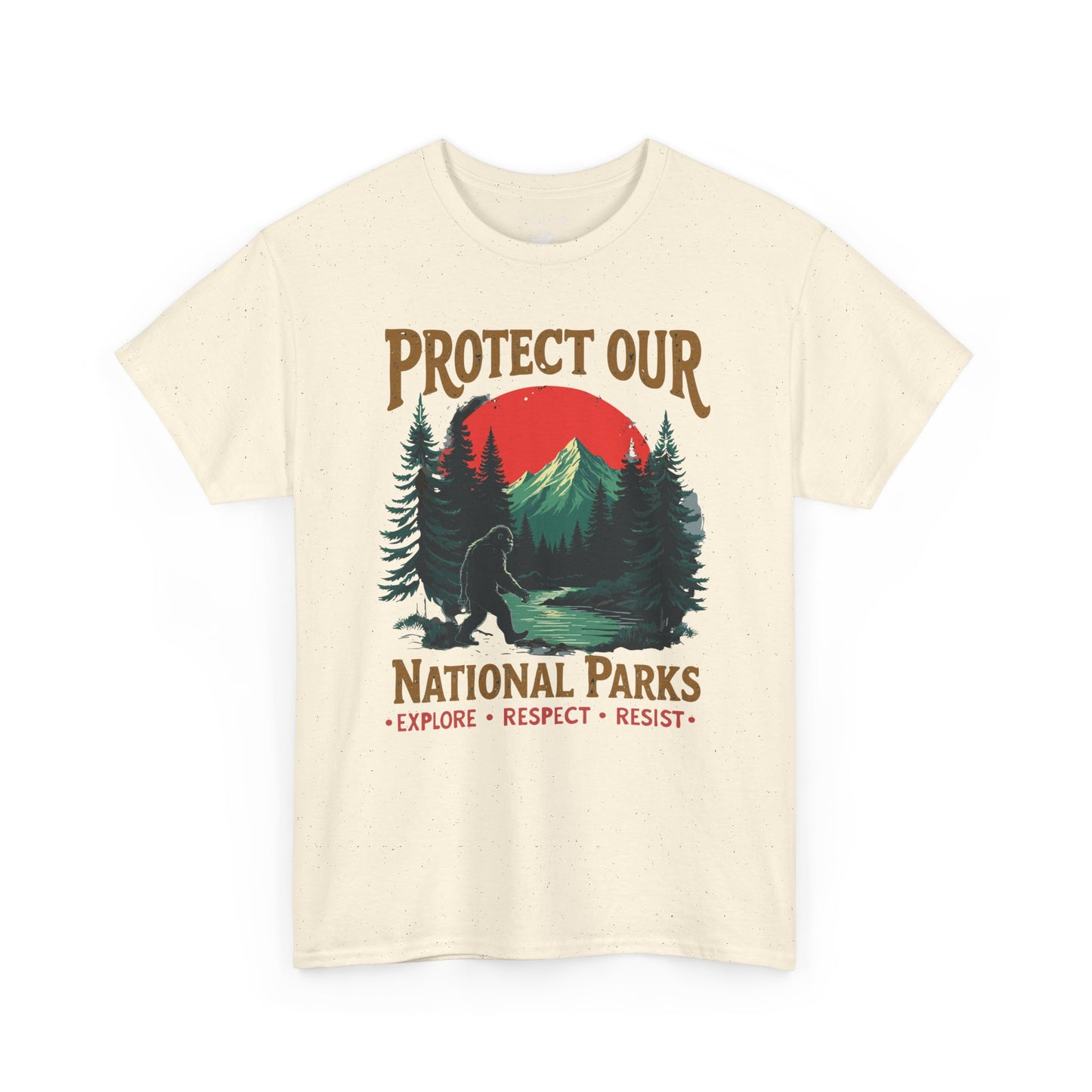 Protect Our National Parks | Bigfoot | Adult Cotton Tee