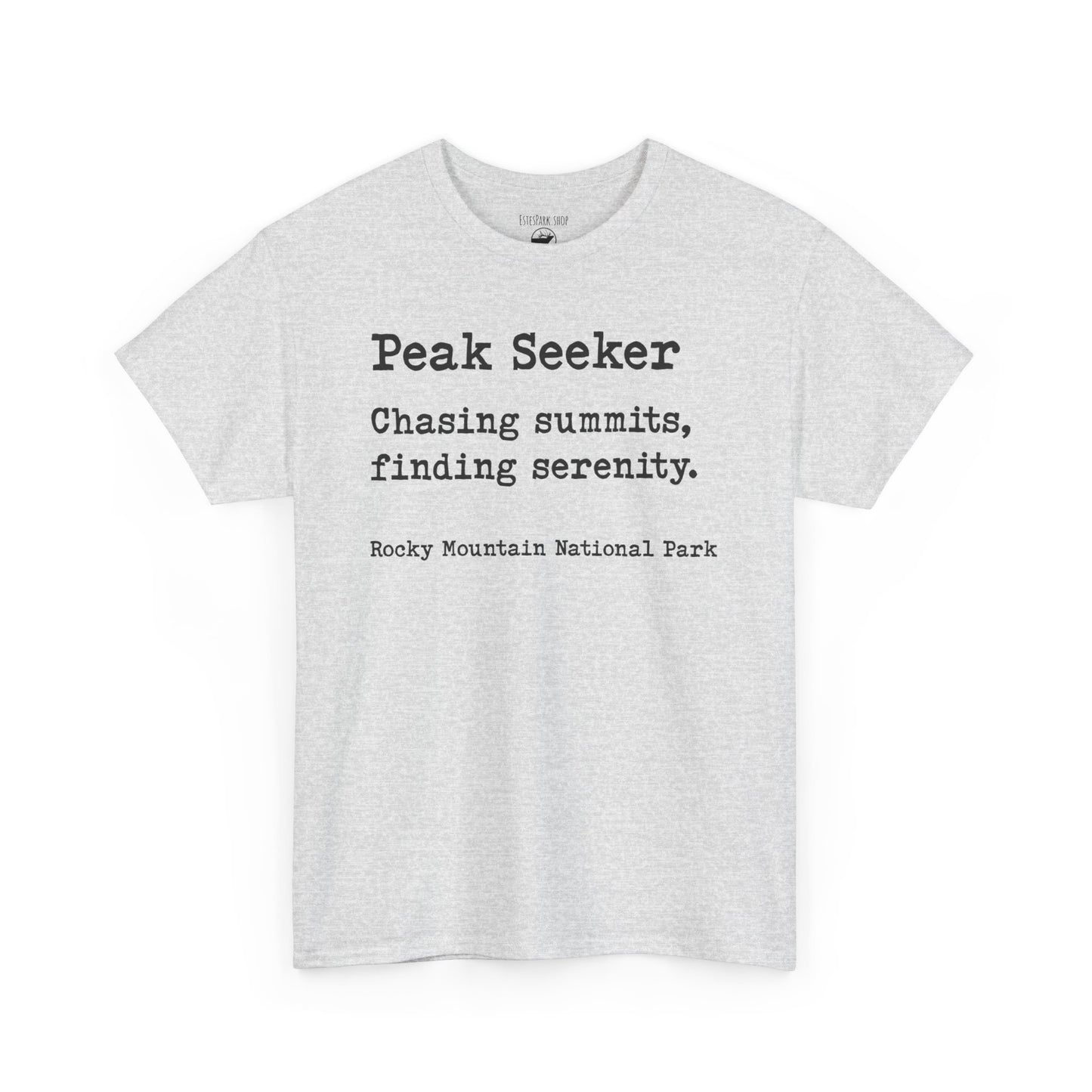 Peak Seeker | RMNP | Adult Cotton Tee