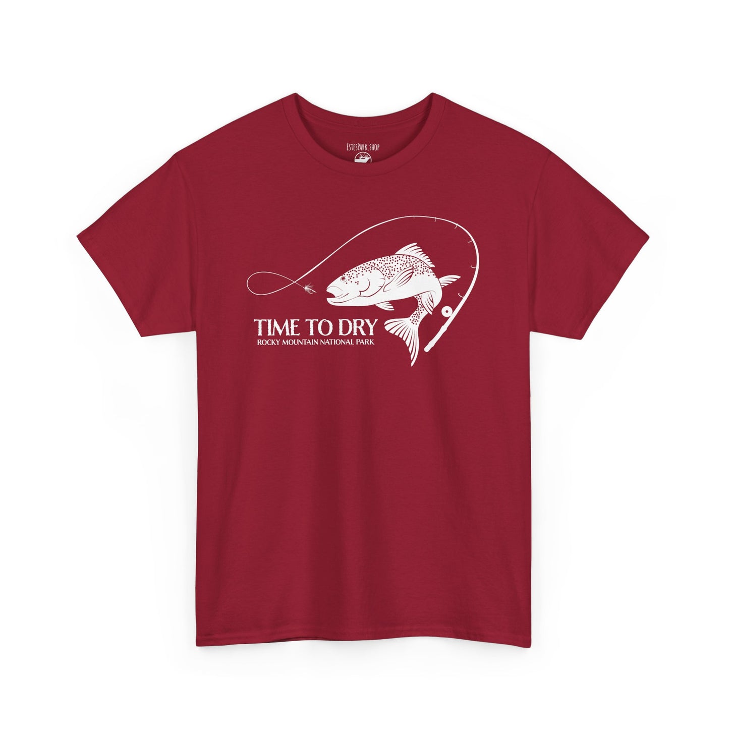 Time to Dry | RMNP | Adult Cotton Tee