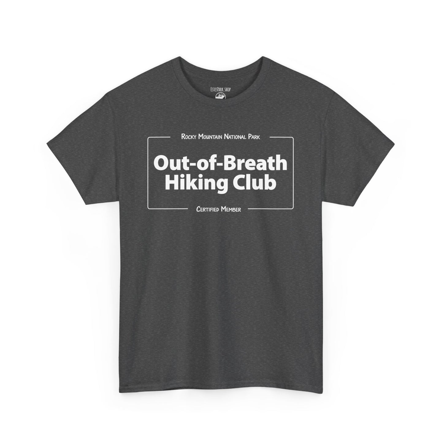 Out of Breath Hiking Club | RMNP | Heavy Cotton Tee