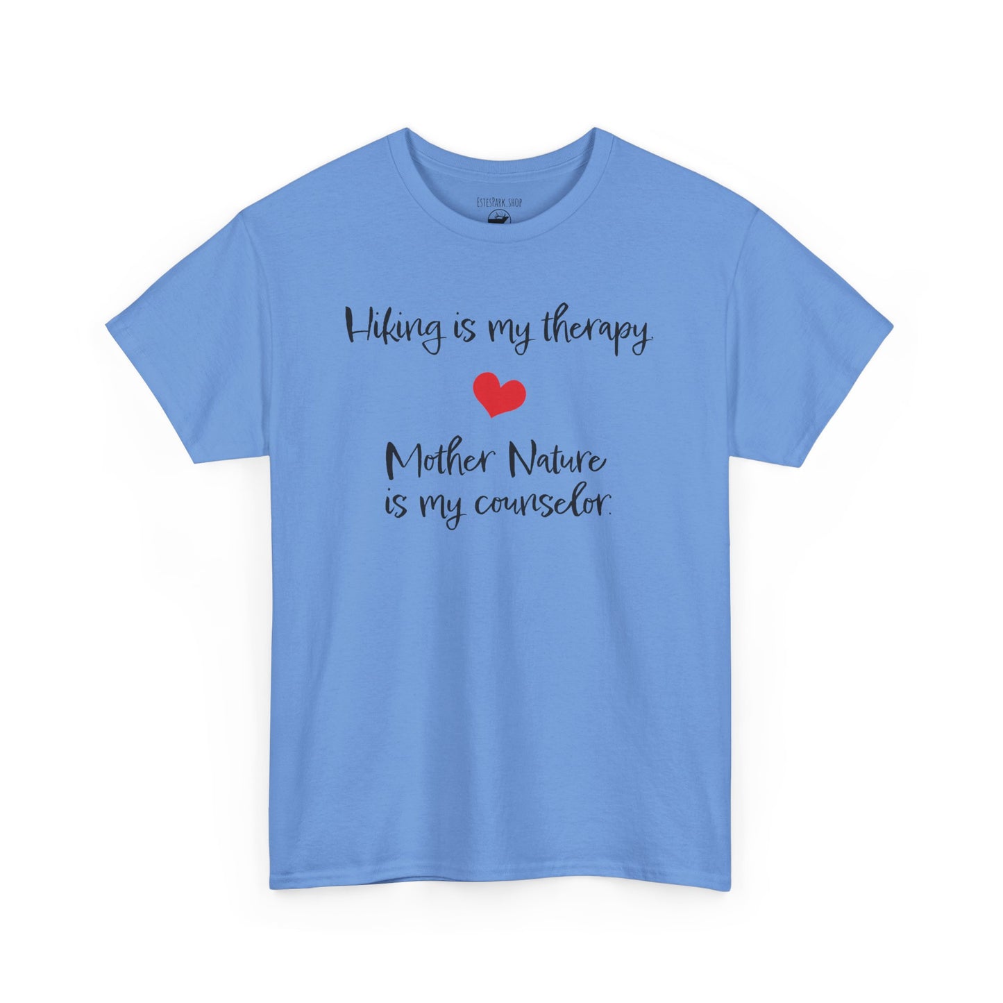 Hiking is My Therapy | Adult Cotton Tee