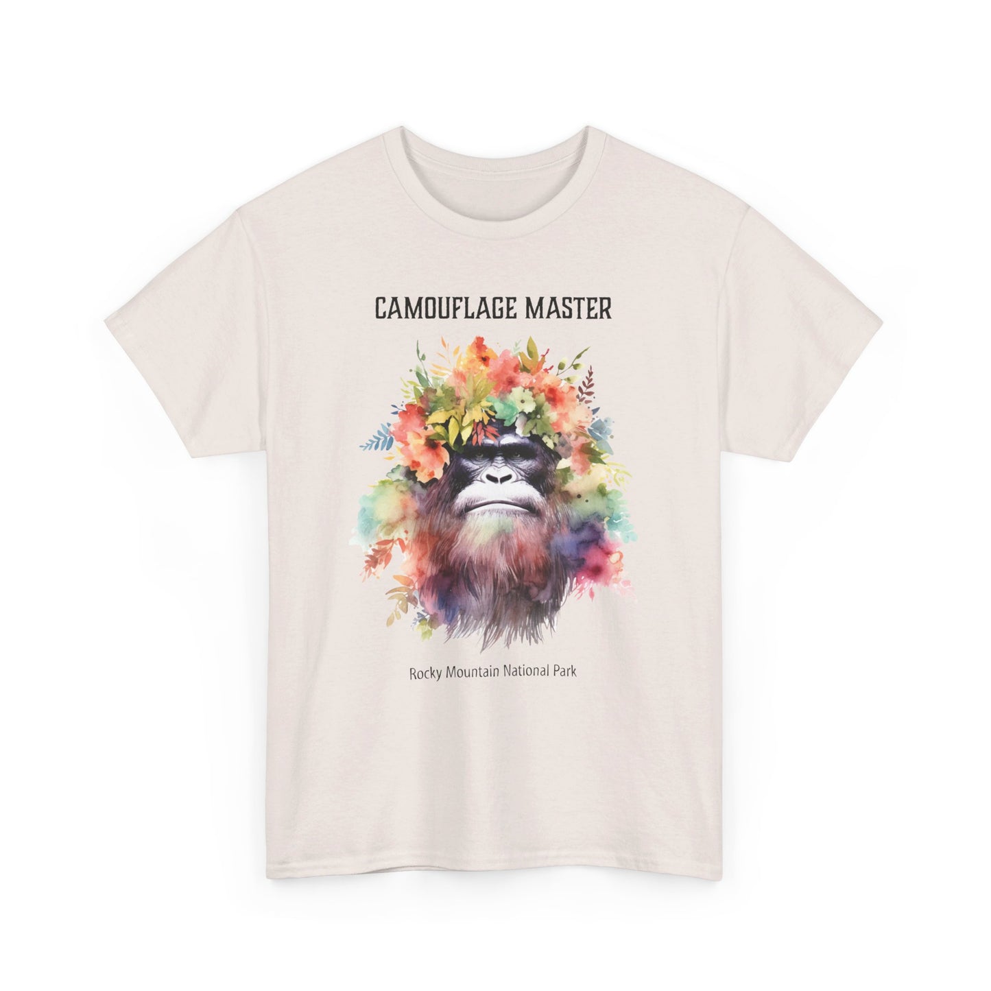 Camouflage Master | Bigfoot | Adult Cotton Tee