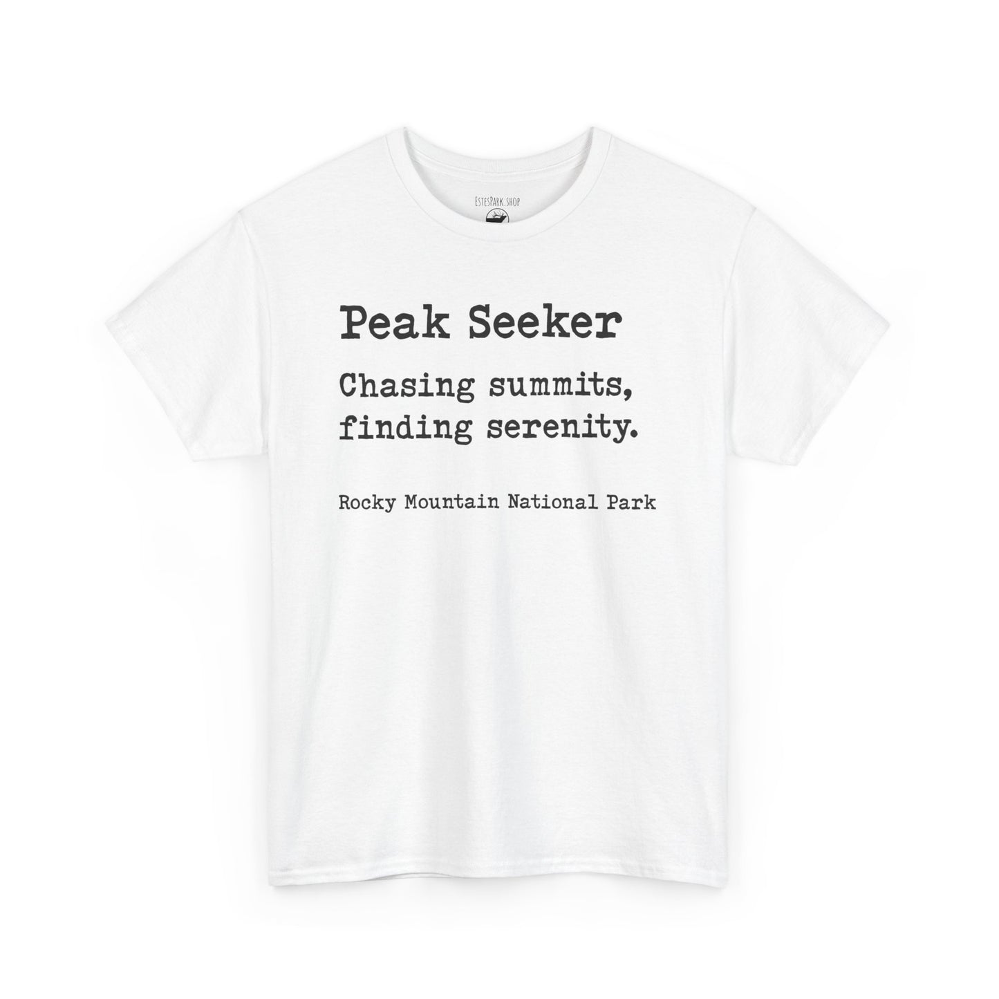 Peak Seeker | RMNP | Adult Cotton Tee