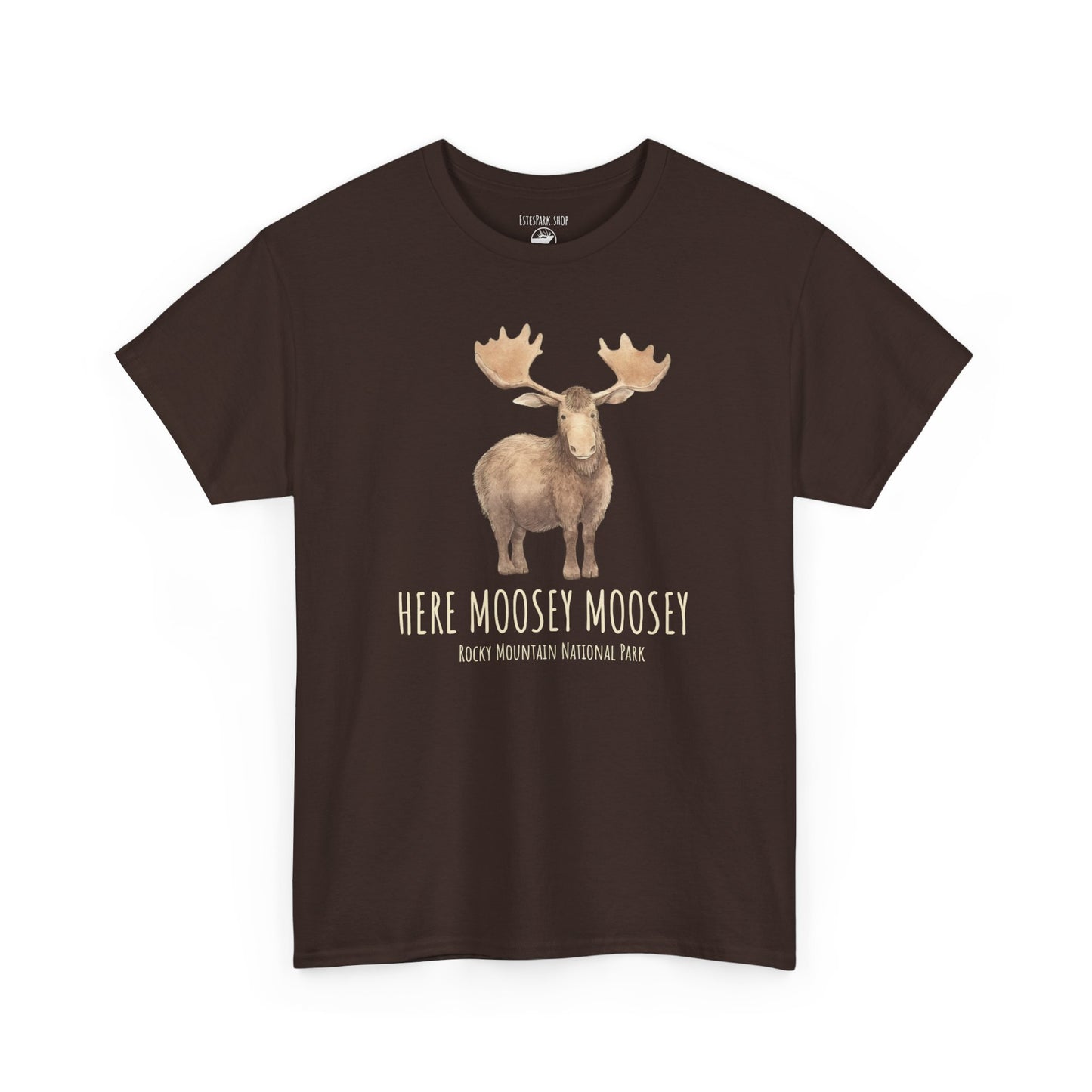 Here Moosey Moosey | Adult Cotton Tee