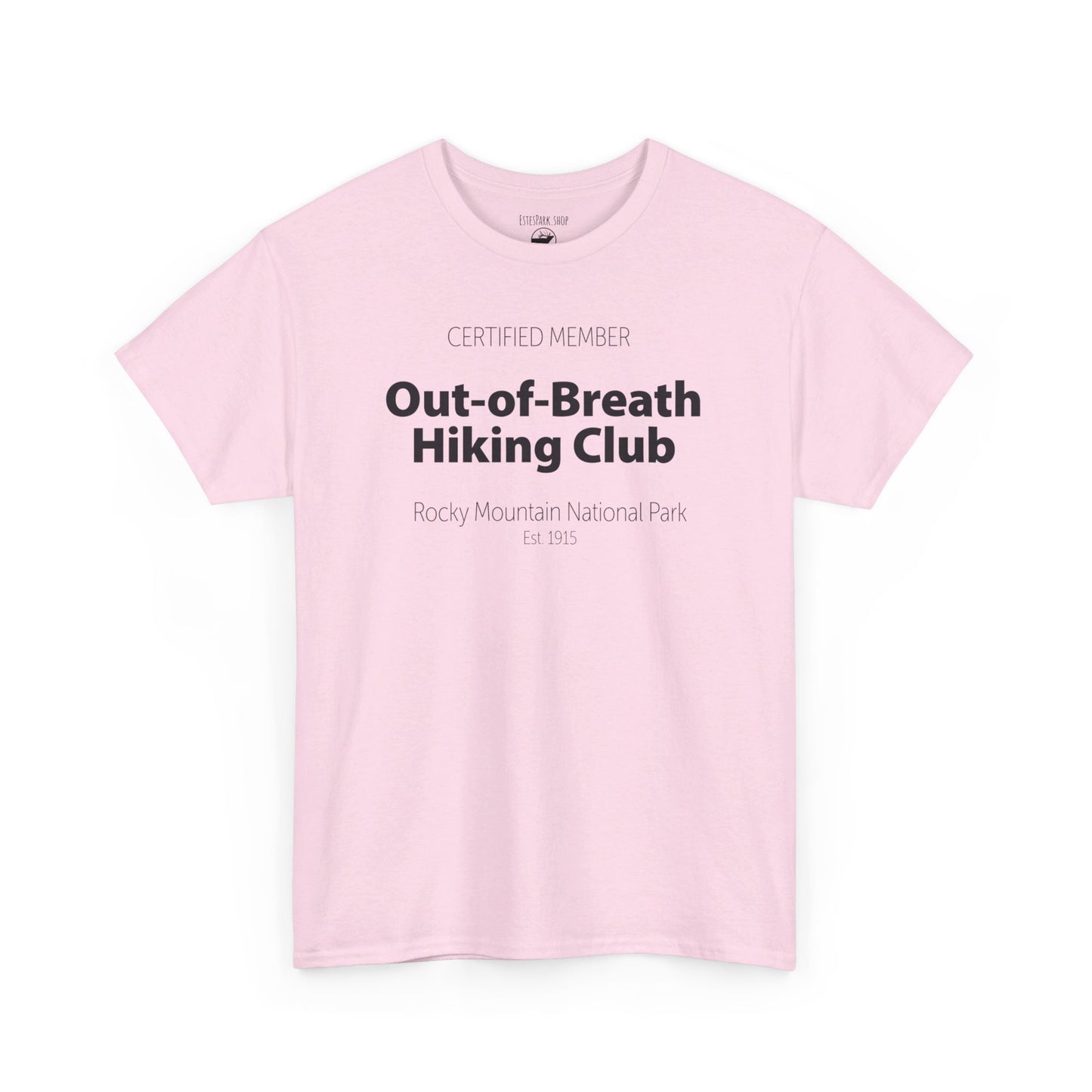 Out-of-Breath Club #2 | RMNP | Adult Cotton Tee