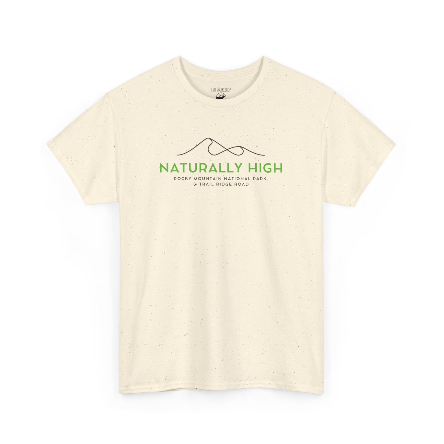 Naturally High | Trail Ridge Road | RMNP | Adult Cotton Tee