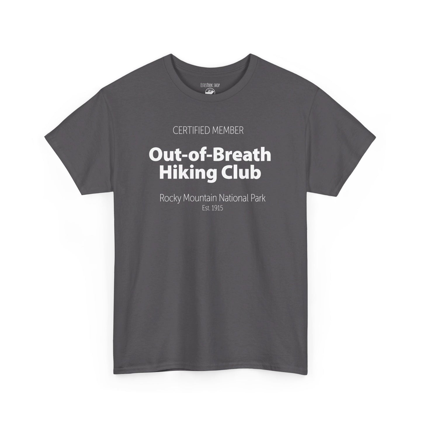 Out-of-Breath Club #2 | RMNP | Adult Cotton Tee