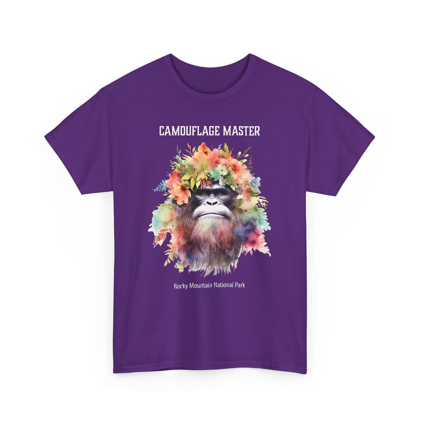 Camouflage Master | Bigfoot | Adult Cotton Tee