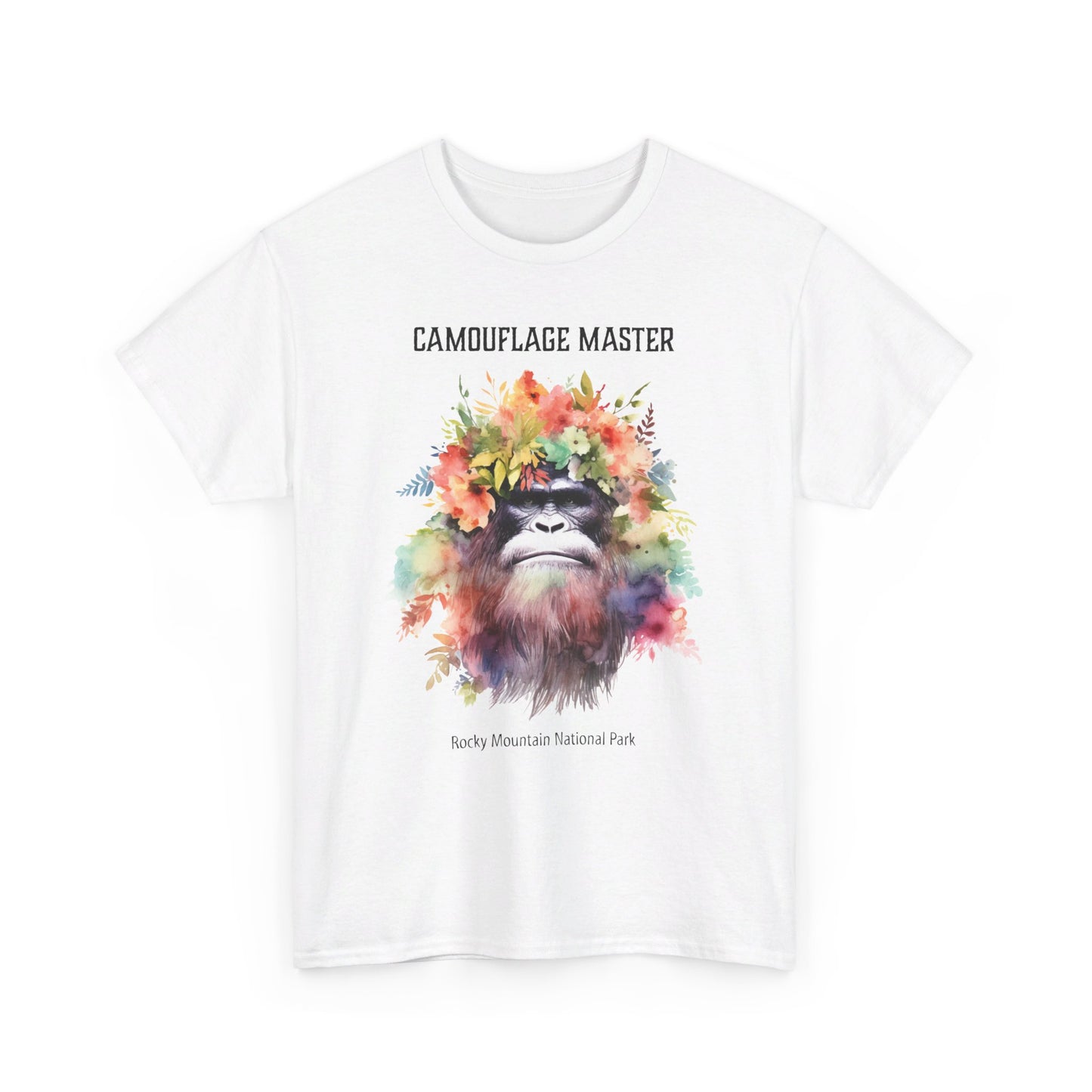 Camouflage Master | Bigfoot | Adult Cotton Tee