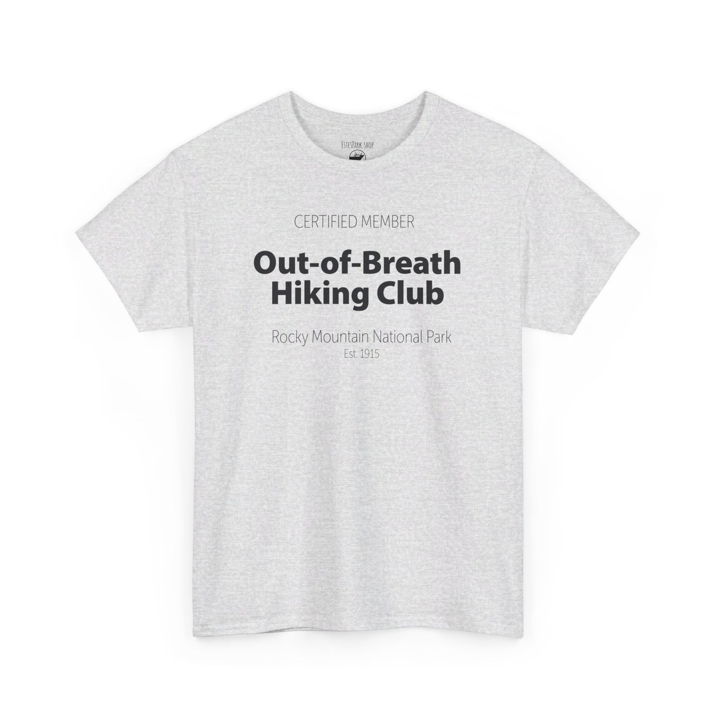 Out-of-Breath Club #2 | RMNP | Adult Cotton Tee