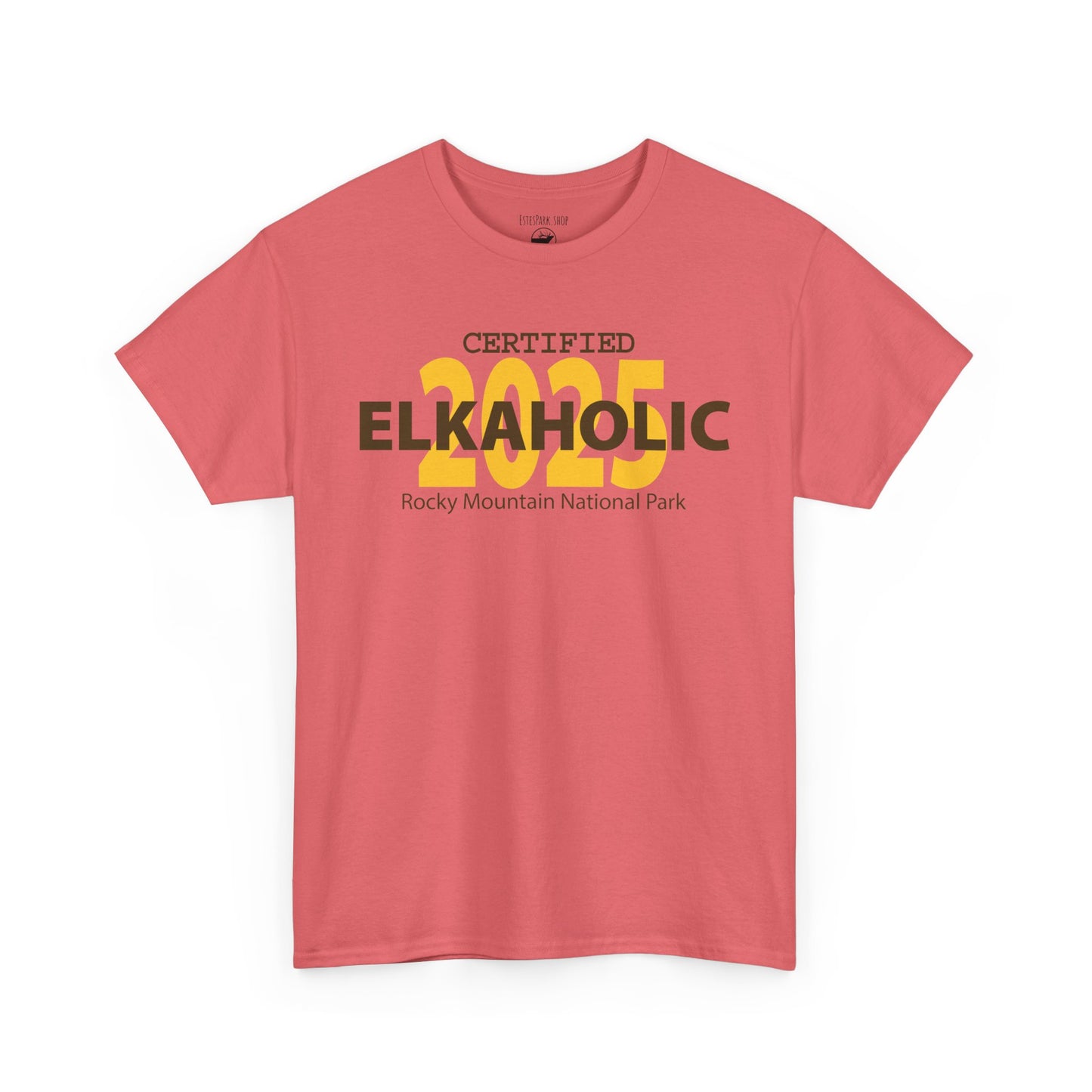 Certified Elkaholic 2025 | RMNP | Adult Cotton Tee