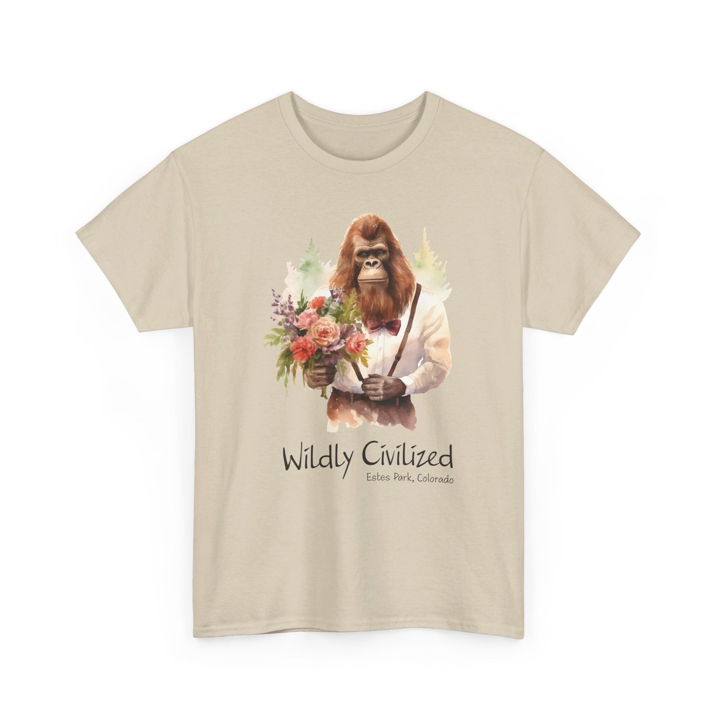 Wildly Civilized | Bigfoot | Heavy Cotton Tee