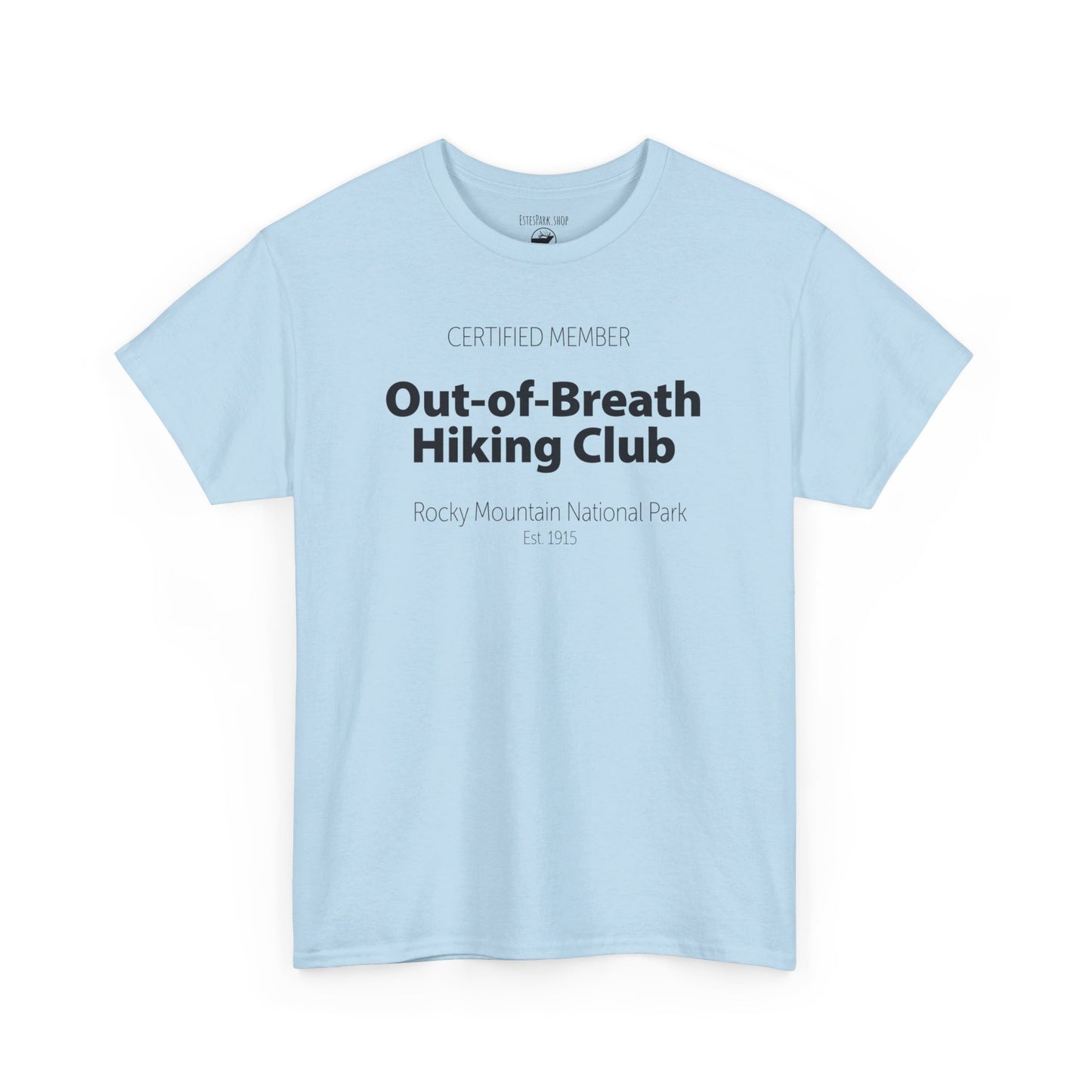 Out-of-Breath Club #2 | RMNP | Adult Cotton Tee