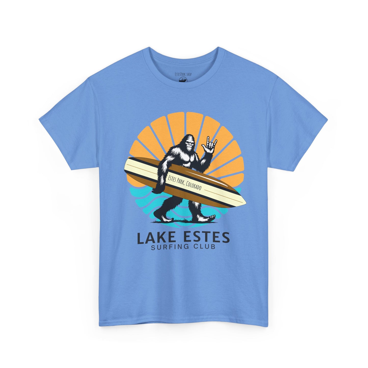 Lake Estes Surfing Club | Bigfoot | Adult Cotton Tee