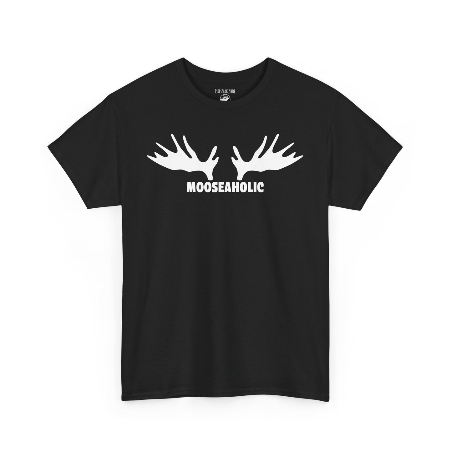 MOOSEAHOLIC | Adult Cotton Tee