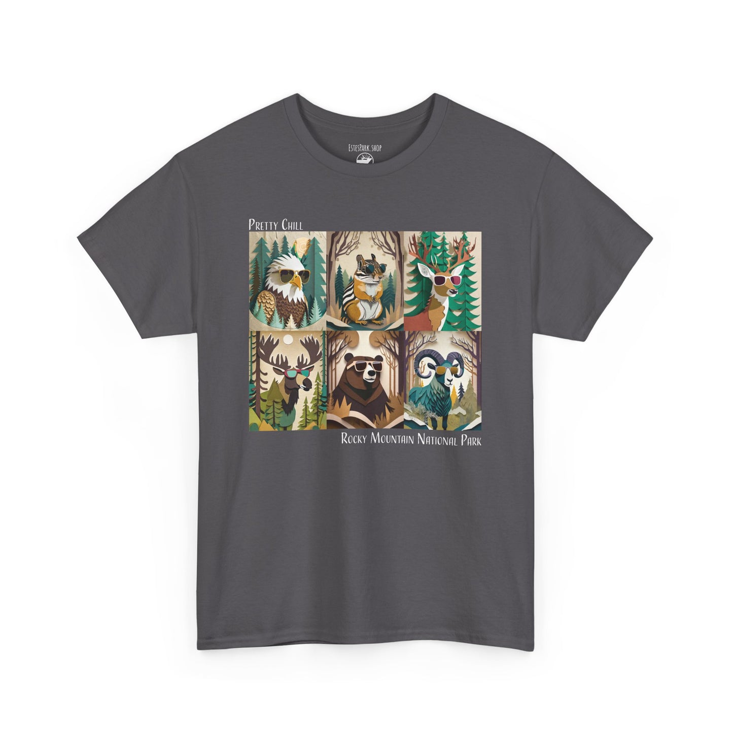 The Super Six | Layered Paper | RMNP | Adult Cotton Tee
