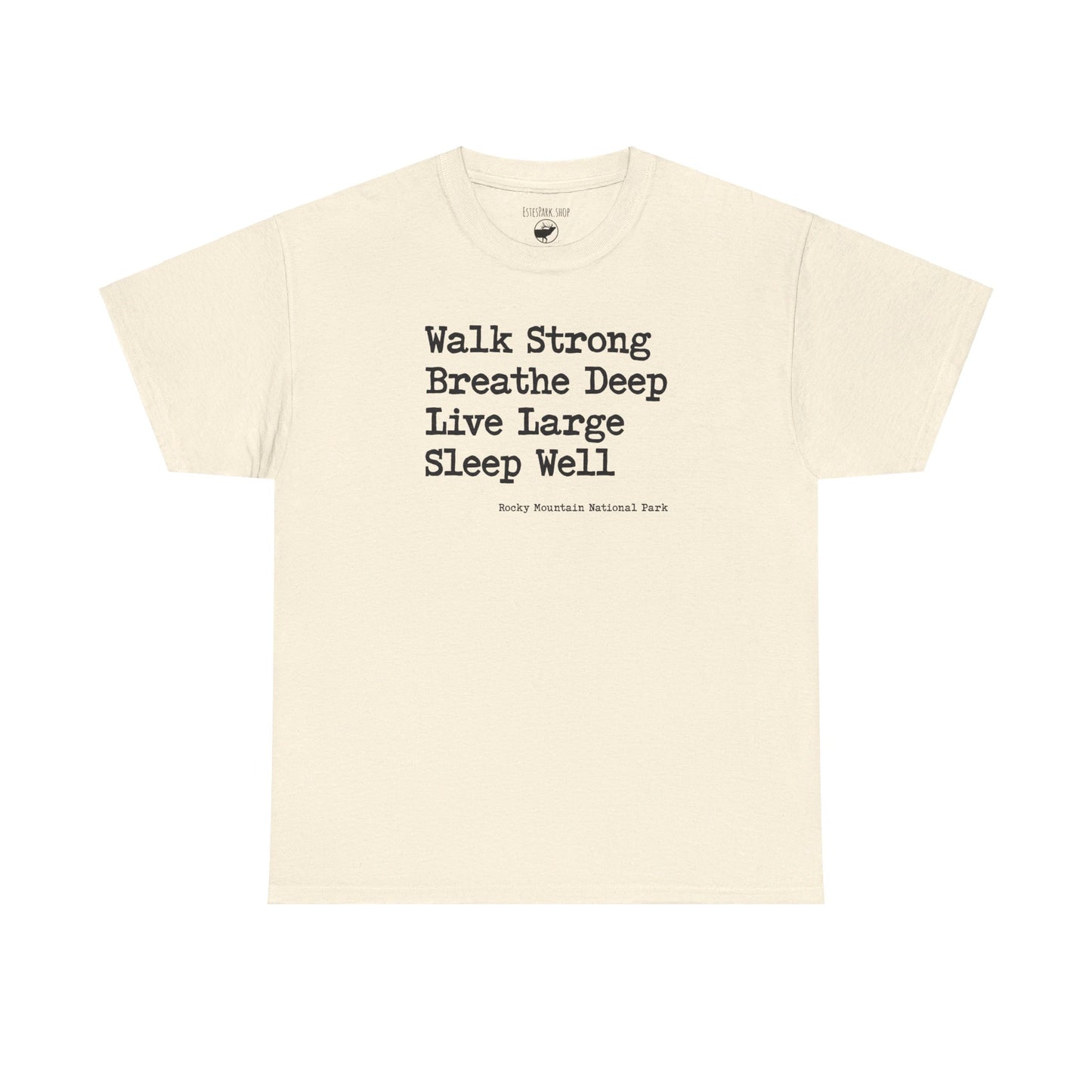 Walk Strong | RMNP | Adult Cotton Tee