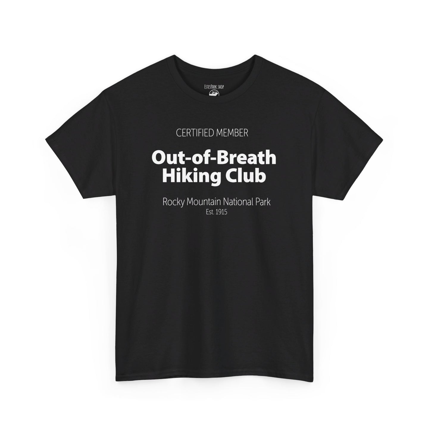 Out-of-Breath Club #2 | RMNP | Adult Cotton Tee