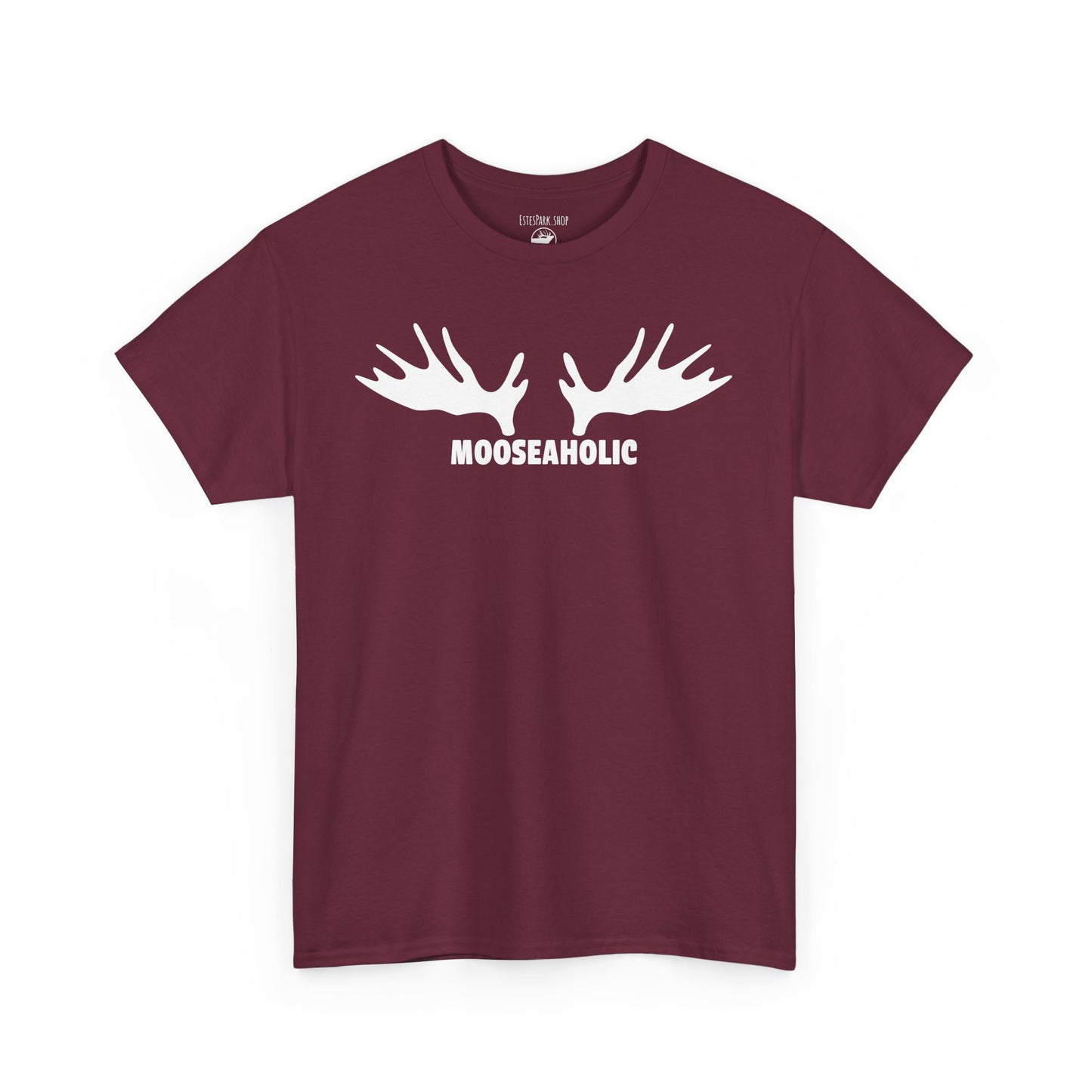 MOOSEAHOLIC | Adult Cotton Tee