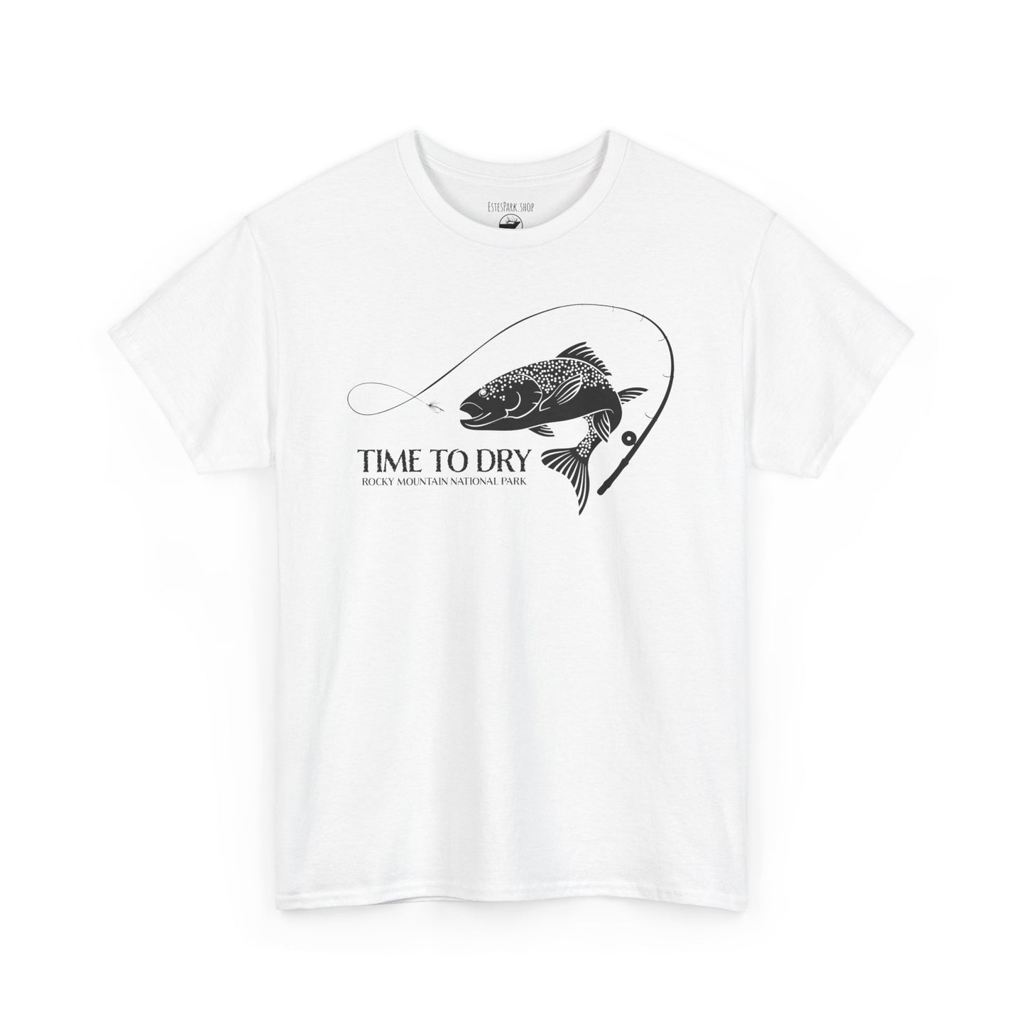 Time to Dry | RMNP | Adult Cotton Tee