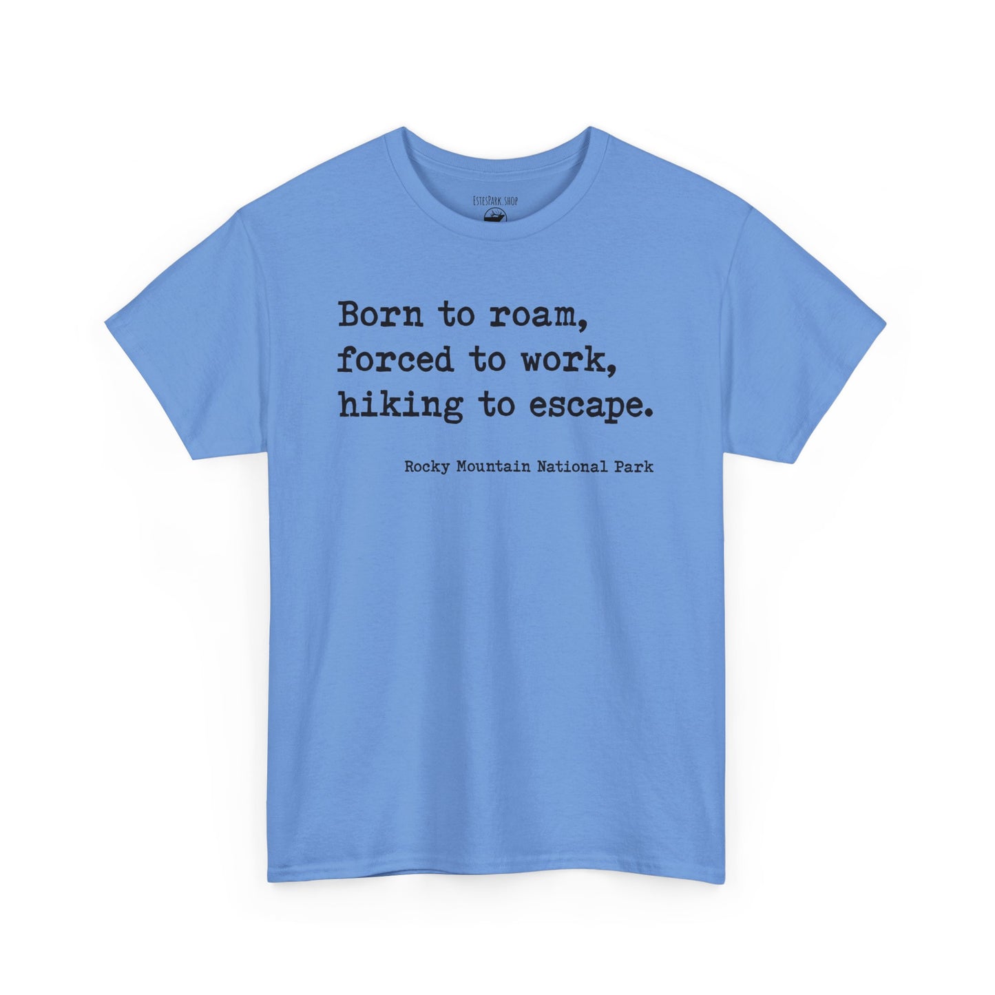 Born to Roam | RMNP | Adult Cotton Tee