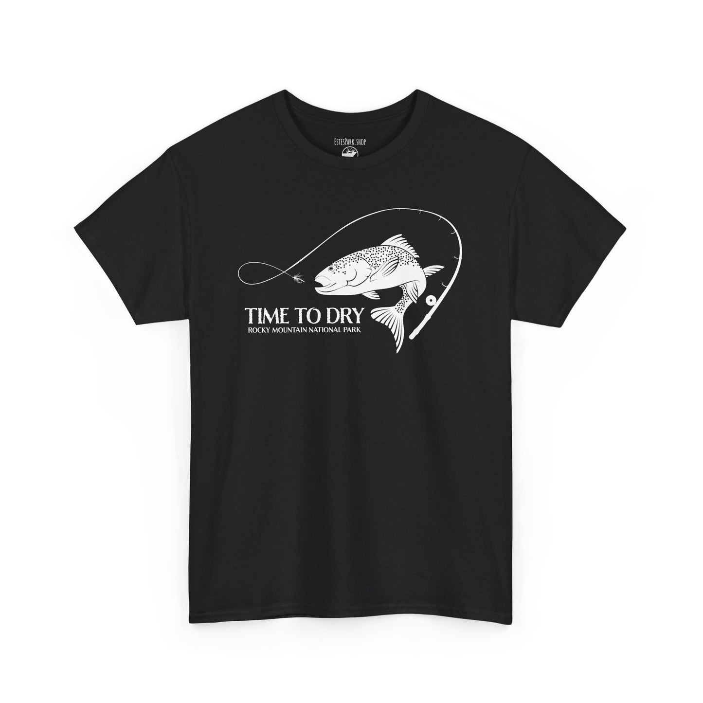 Time to Dry | RMNP | Adult Cotton Tee