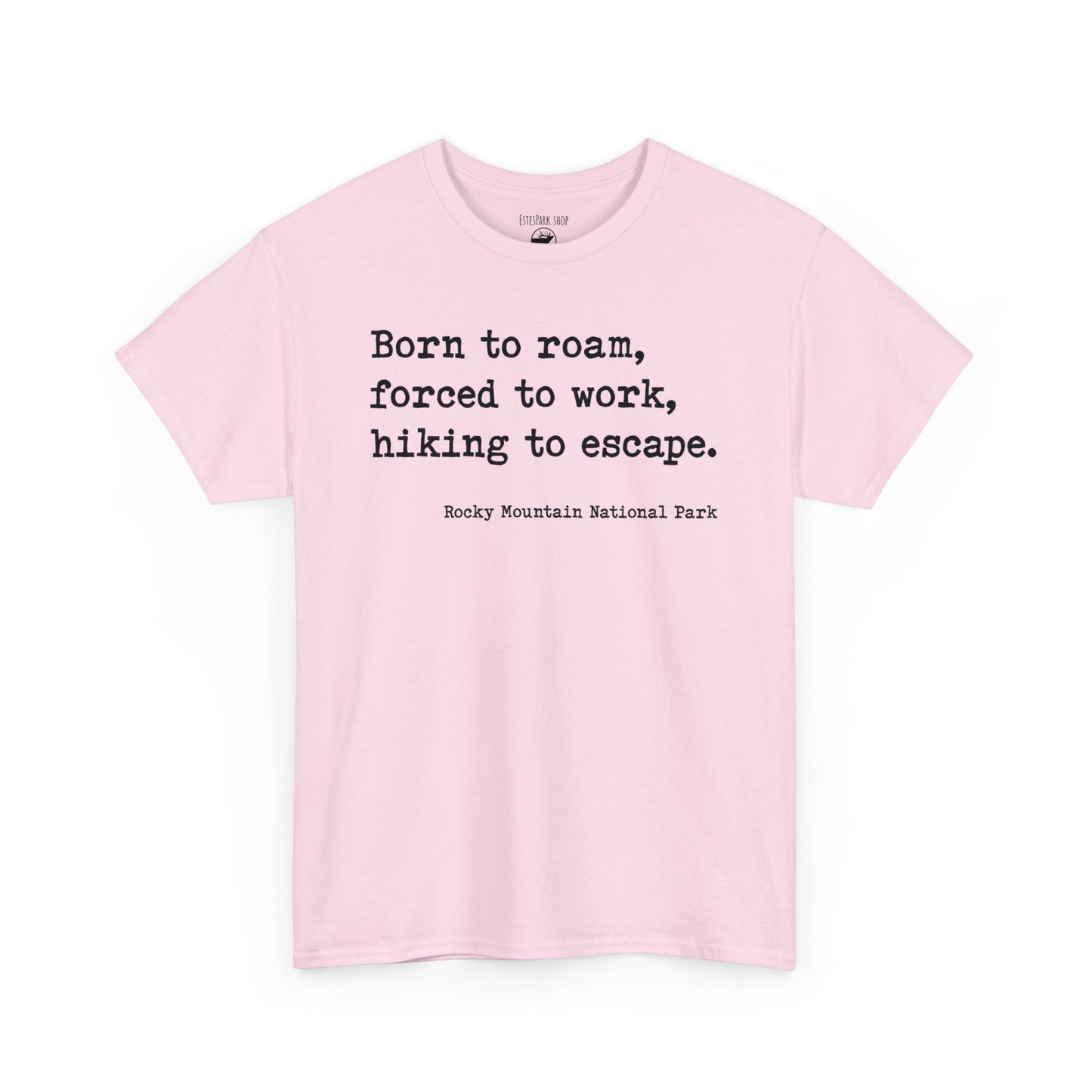 Born to Roam | RMNP | Adult Cotton Tee