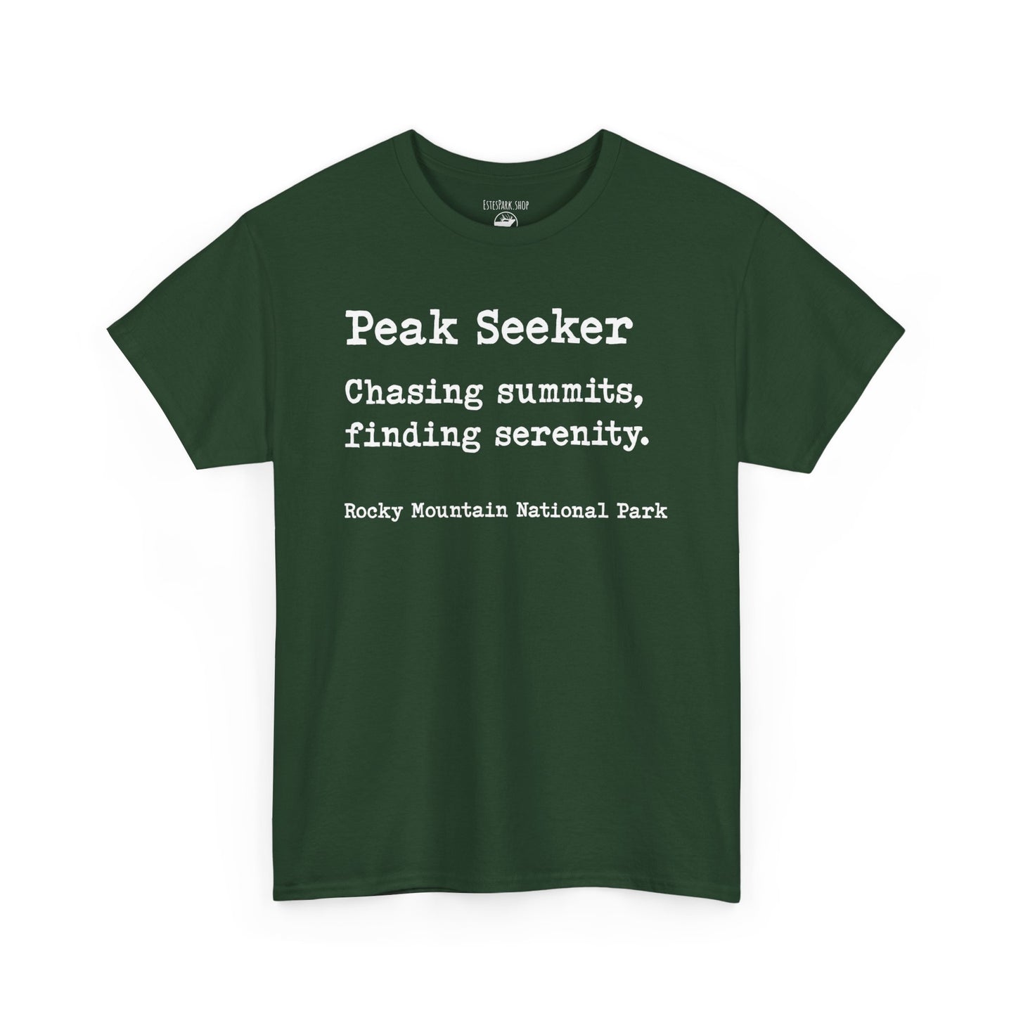 Peak Seeker | RMNP | Adult Cotton Tee