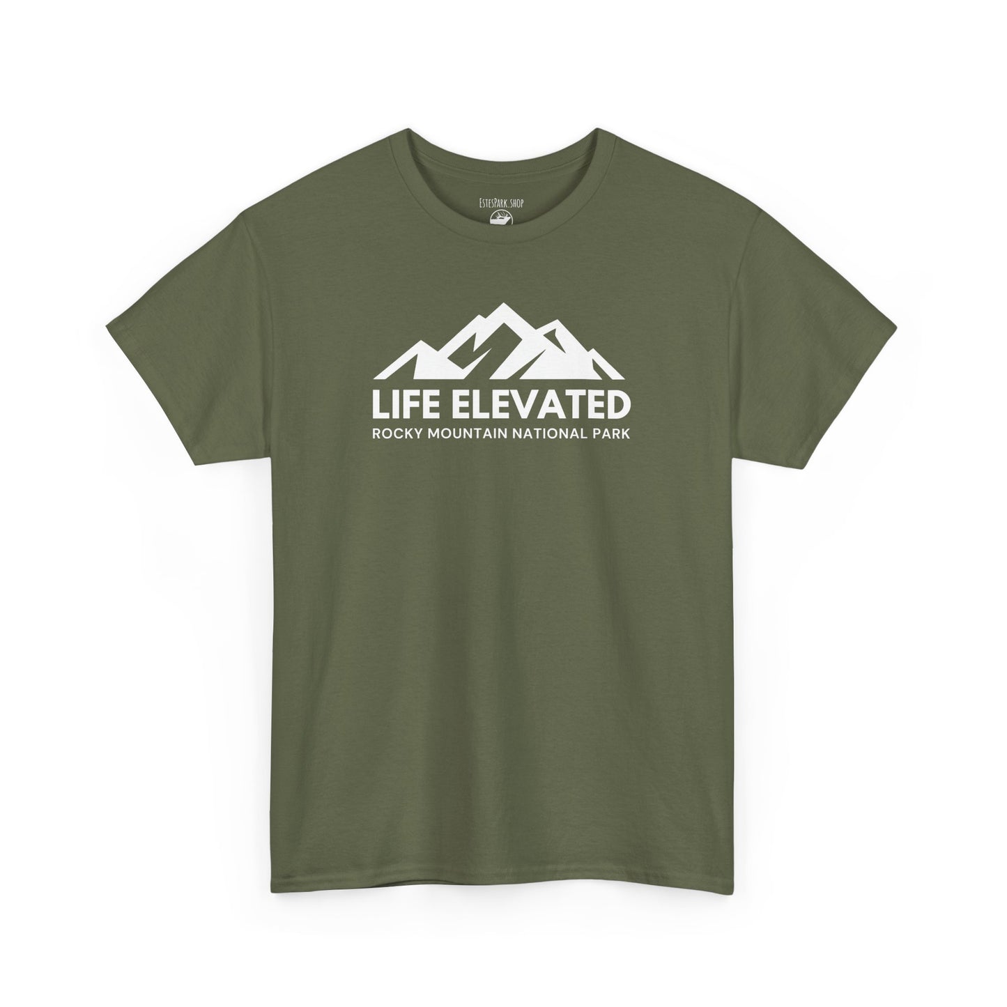 Life Elevated | RMNP | Adult Cotton Tee