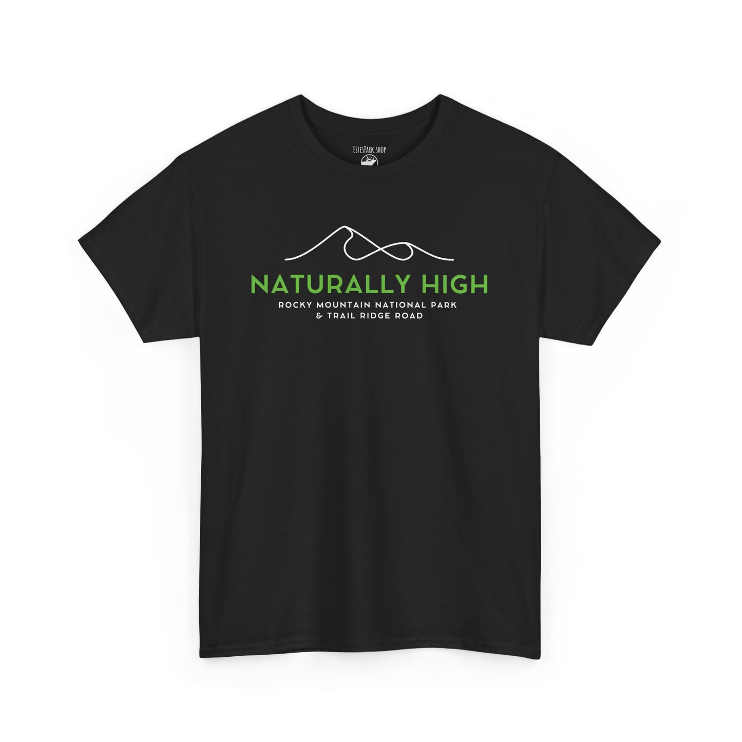 Naturally High | Trail Ridge Road | RMNP | Adult Cotton Tee